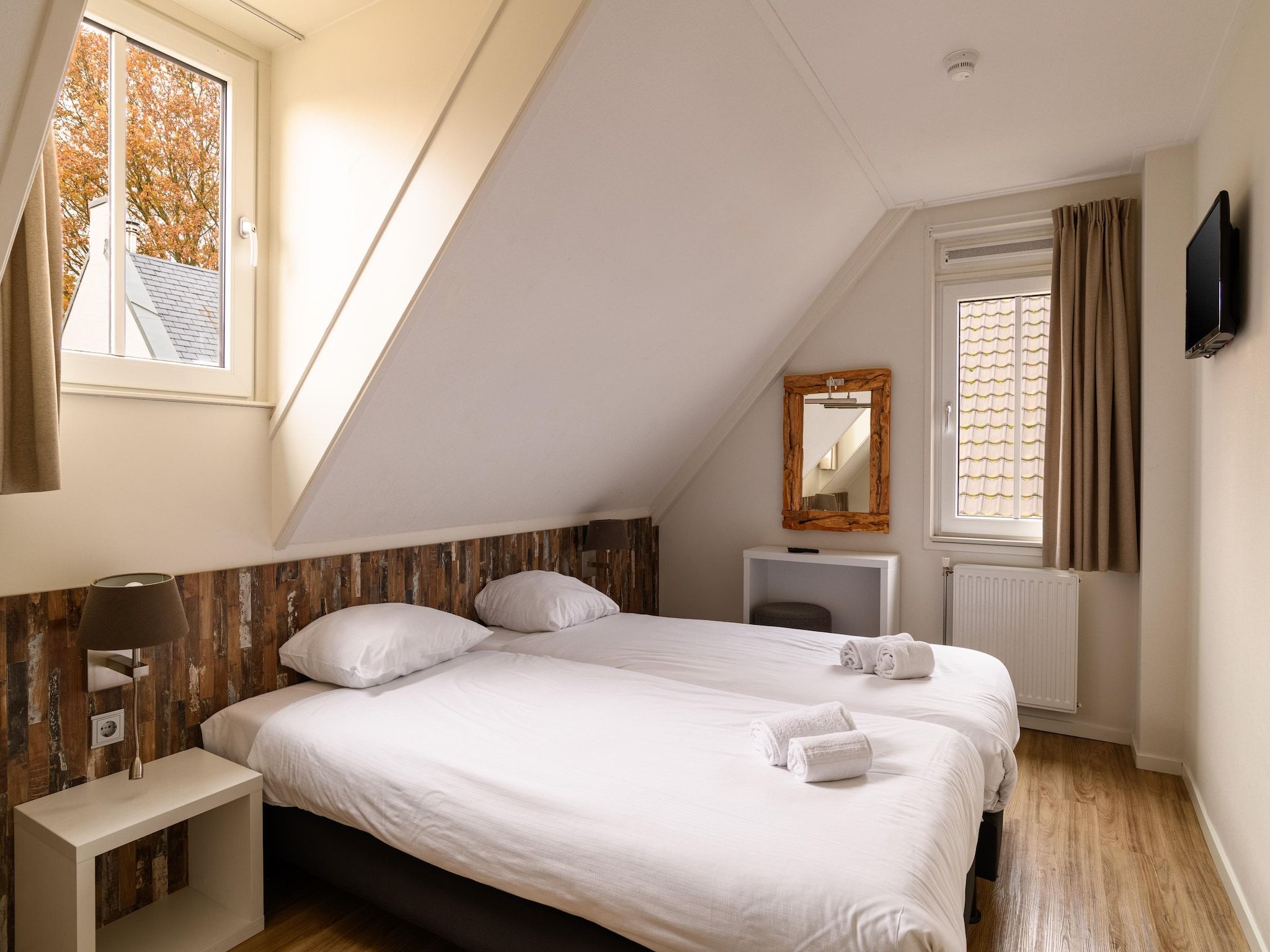 Een slaapkamer van Resort Maastricht 2 in Maastricht