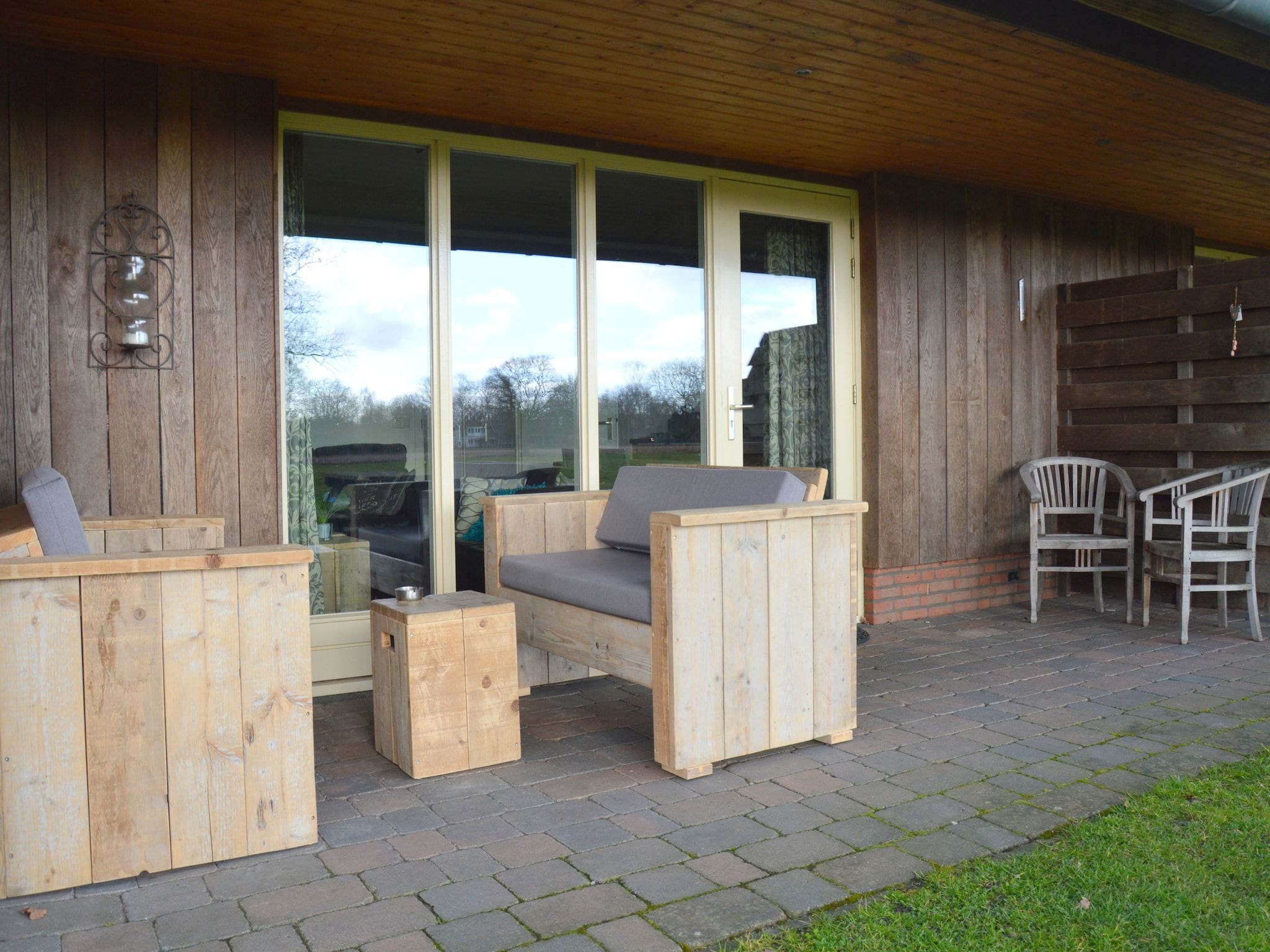Het terras van Tuinpad in Geesteren