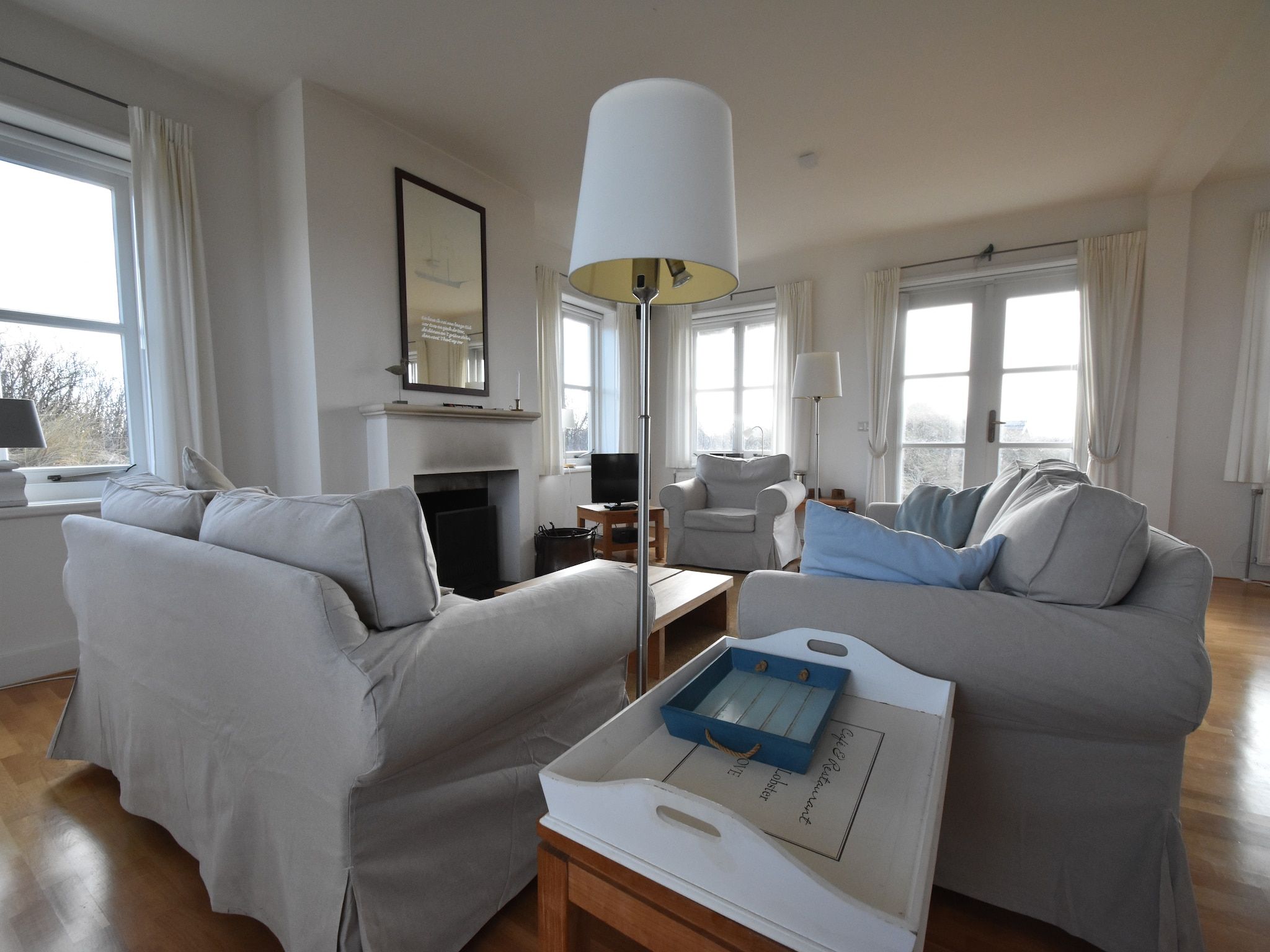 De woonkamer van Duindroom op Terschelling in Midsland Terschelling