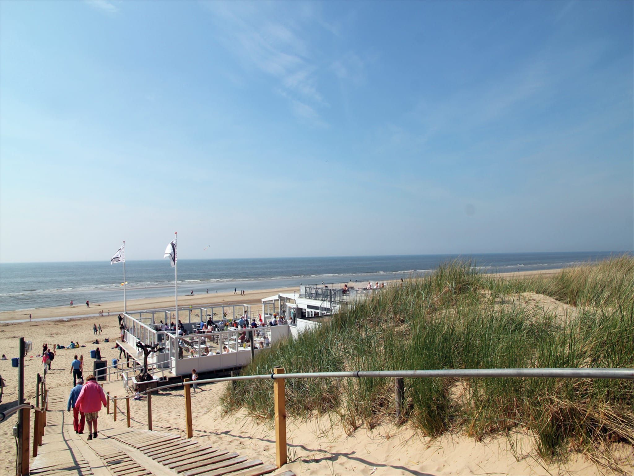 De omgeving van Huize Glory Citrien in Bergen aan zee