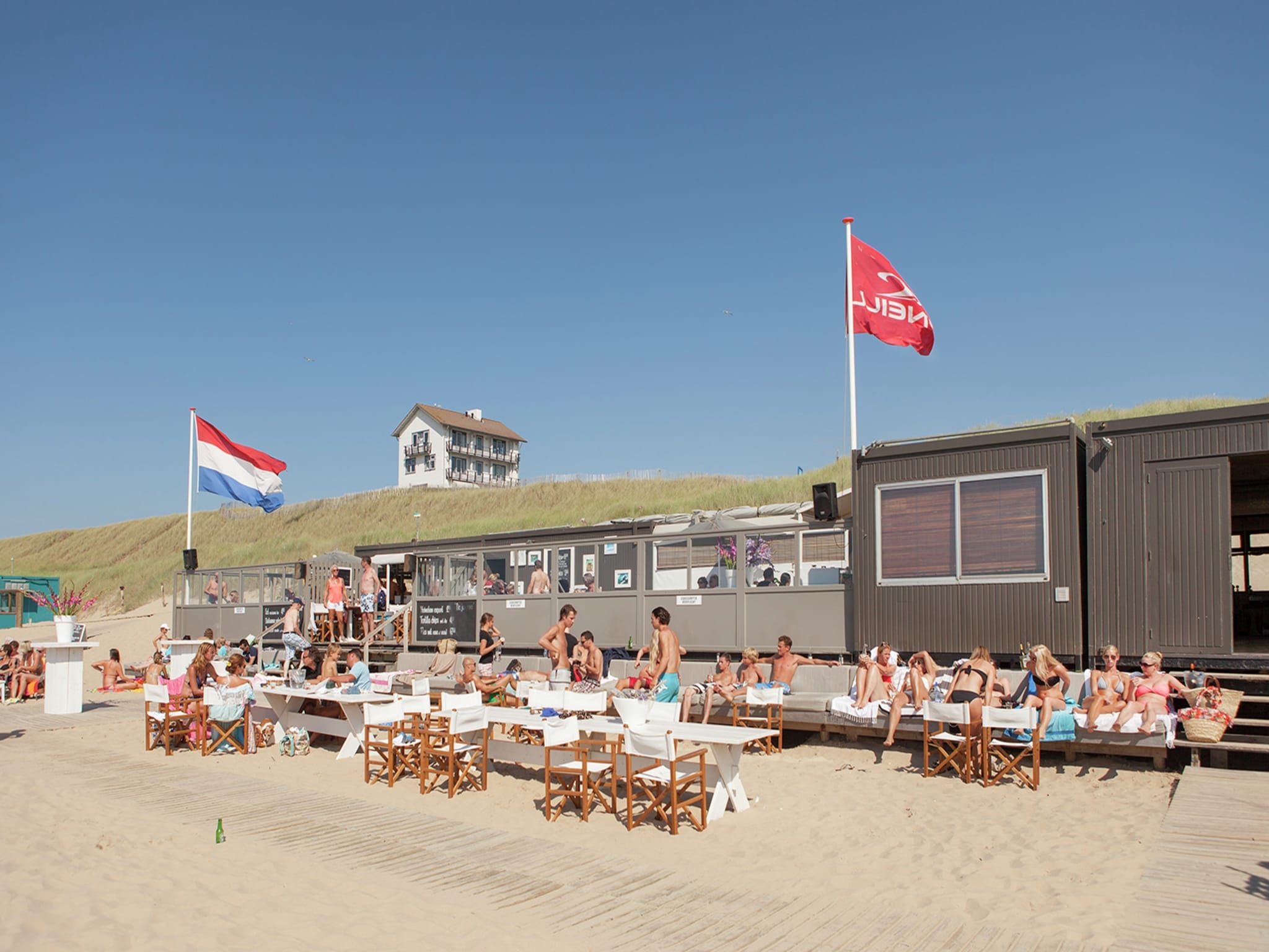 De omgeving van Huize Glory Citrien in Bergen aan zee