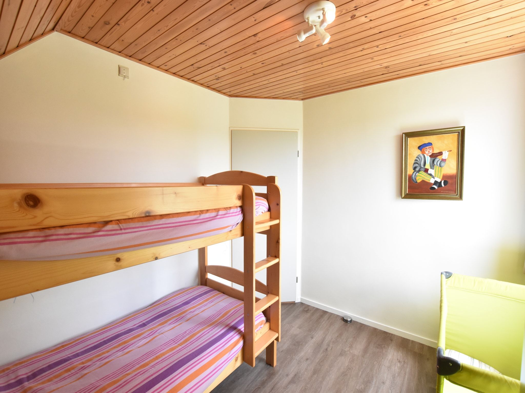 Een slaapkamer van De Biezenknop in Eede