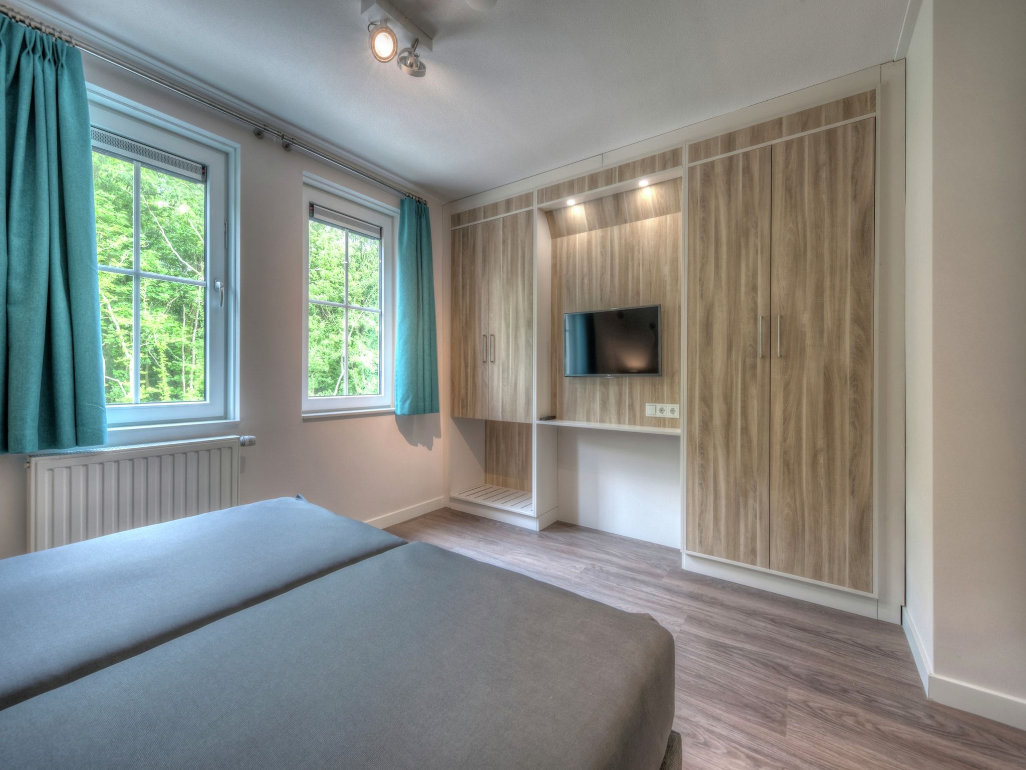 Een slaapkamer van Noordzee Résidence Dishoek 9 in Koudekerke