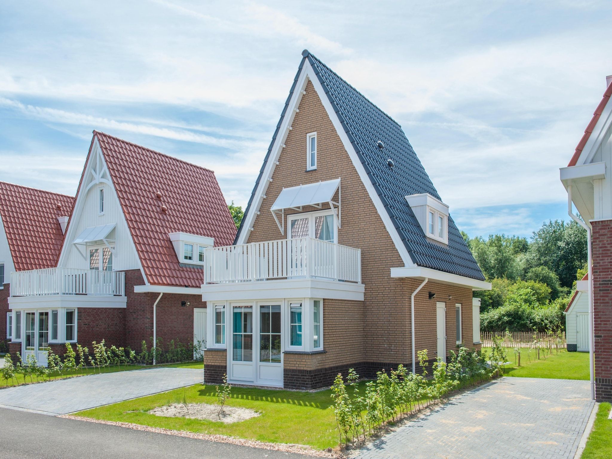 De buitenkant van Noordzee Résidence Dishoek 8 in Koudekerke