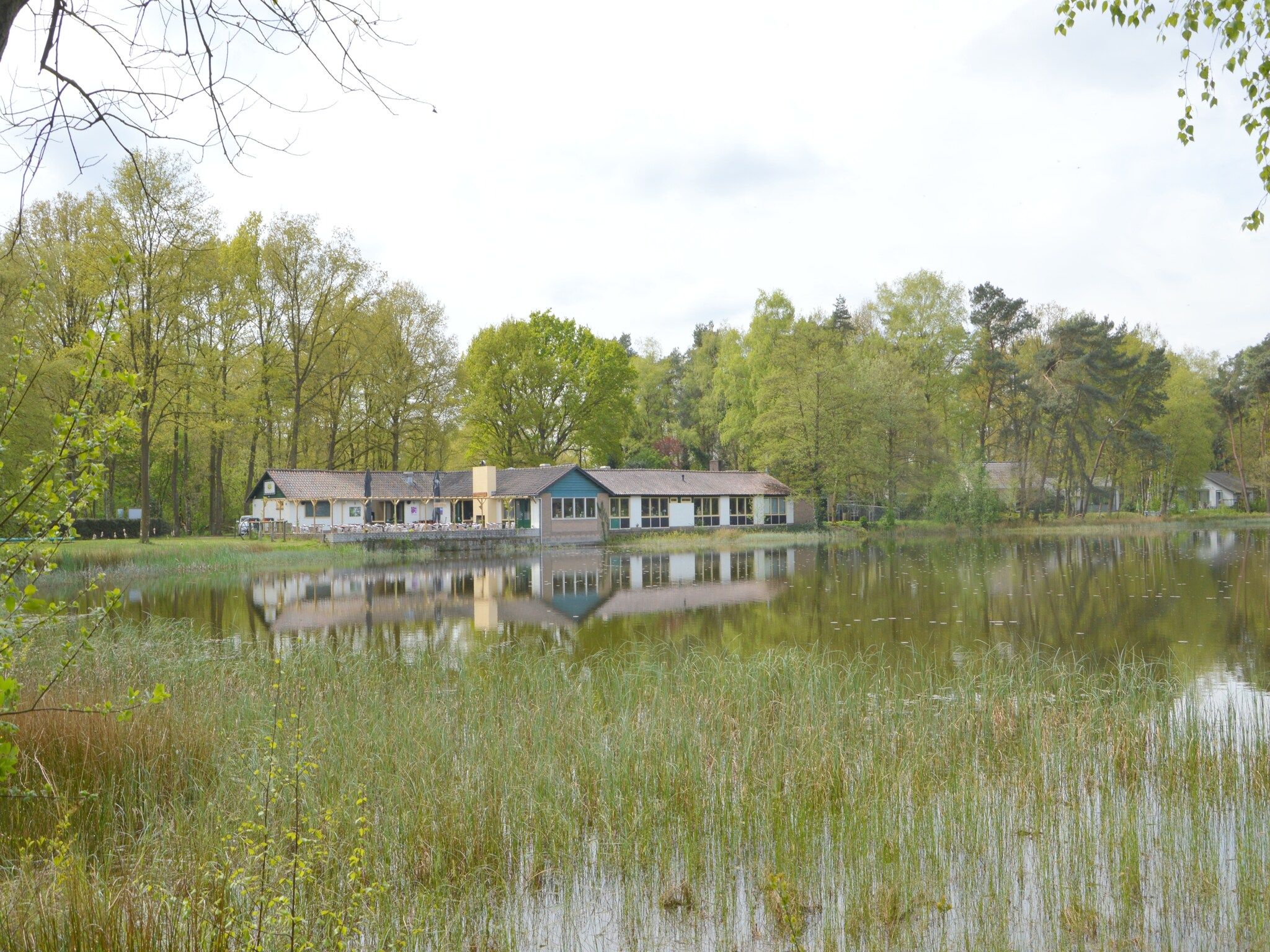 Parkfaciliteiten bij Het Kleine Landgoed in Stramproy
