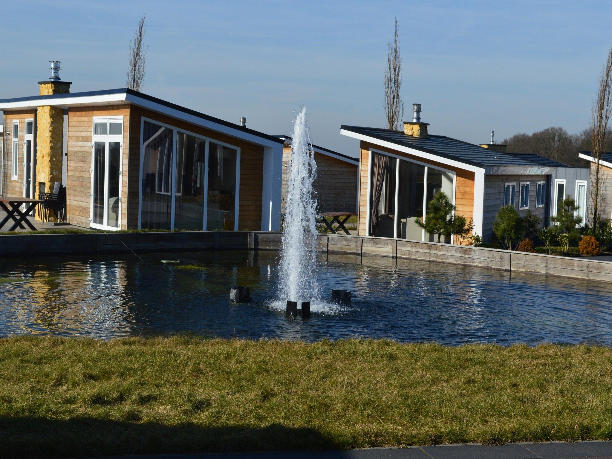 De buitenkant van Resort Mooi Bemelen 2 in Bemelen