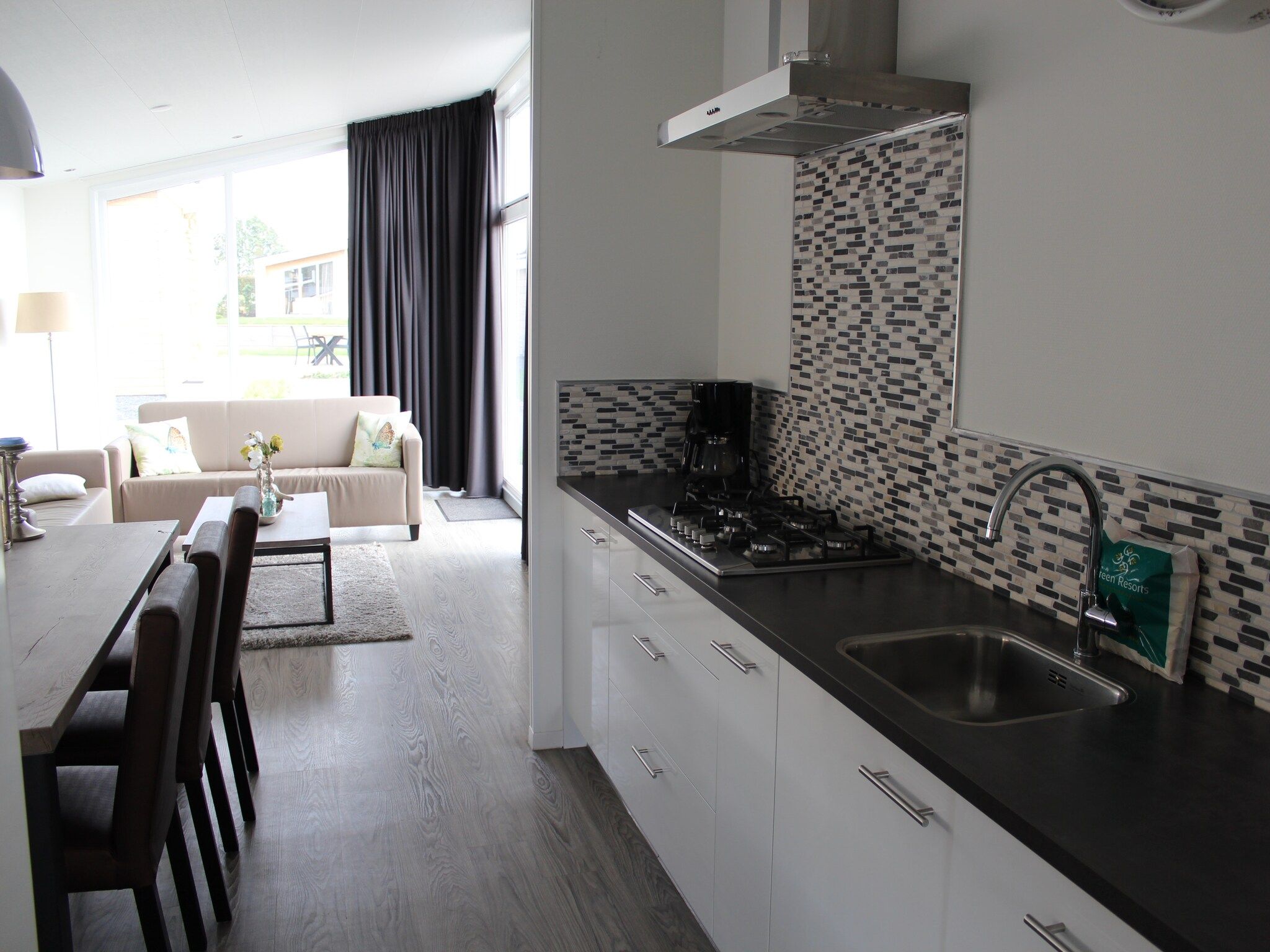 De keuken van Resort Mooi Bemelen 4 in Bemelen