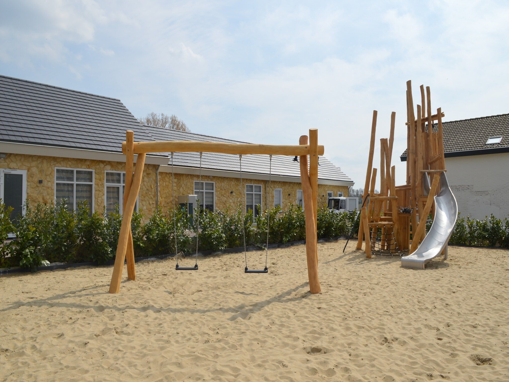 Parkfaciliteiten bij Resort Mooi Bemelen 4 in Bemelen
