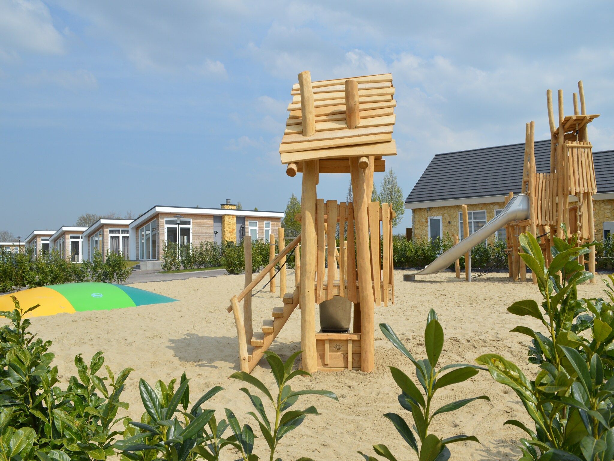 Parkfaciliteiten bij Resort Mooi Bemelen 4 in Bemelen