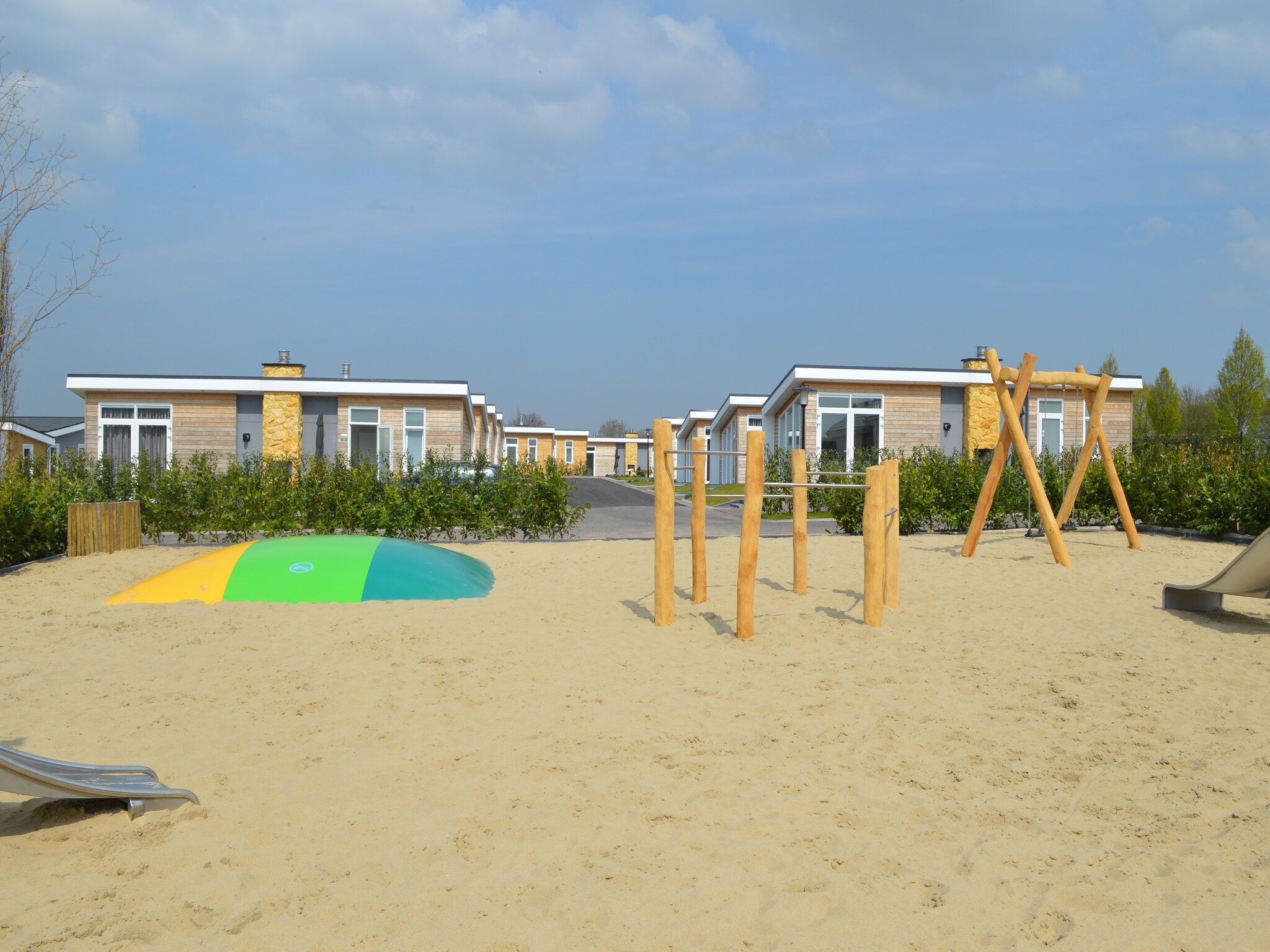 Parkfaciliteiten bij Resort Mooi Bemelen 4 in Bemelen