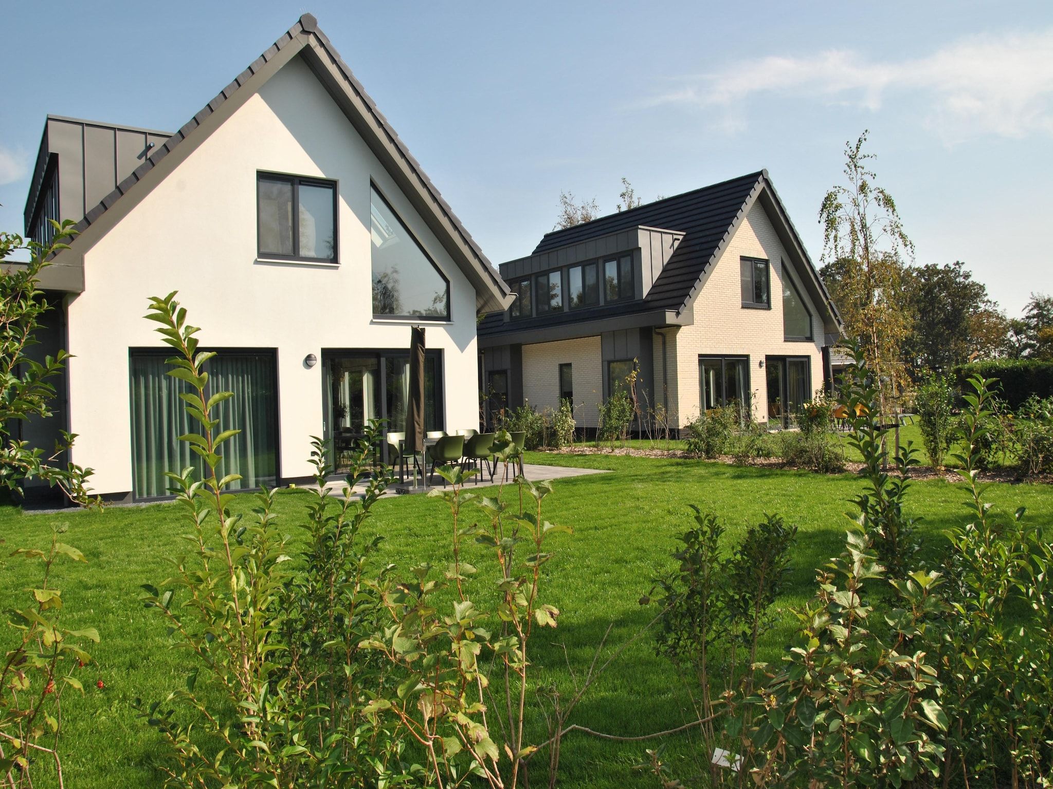 De buitenkant van Villa Hoogelandt 70 in De Koog-Texel
