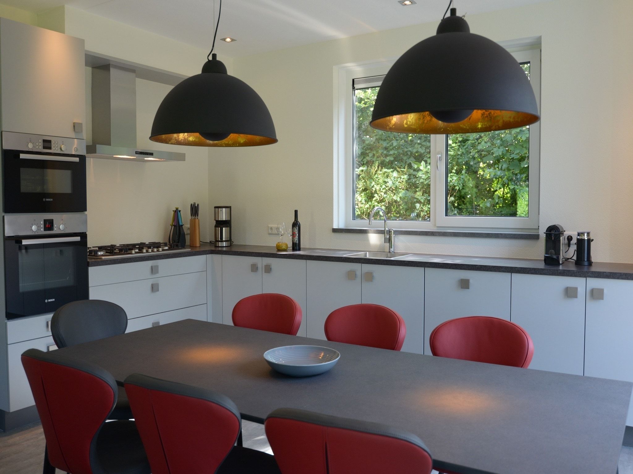 De keuken van Villa  Hoogelandt 10 in De Koog Texel