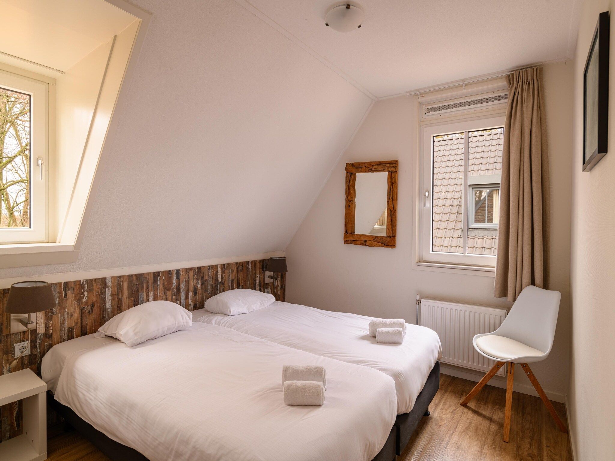Een slaapkamer van Resort Maastricht 5 in Maastricht