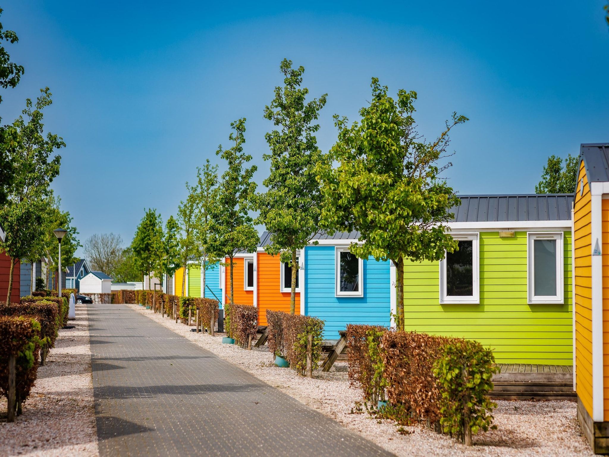 Parkfaciliteiten bij Vakantiepark Eiland van Maurik 3 in Maurik