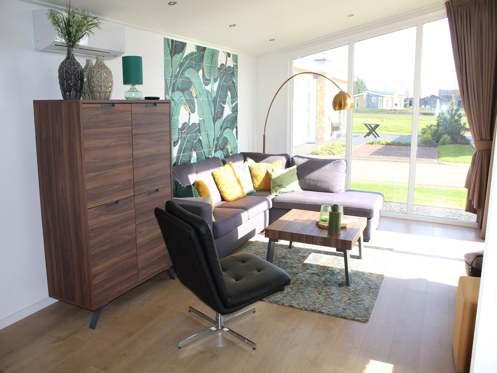 De woonkamer van Resort Mooi Bemelen 5 in Bemelen