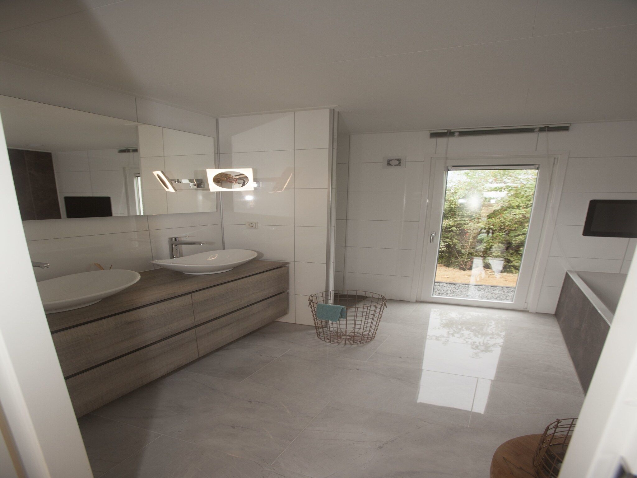 De badkamer van Resort Mooi Bemelen 5 in Bemelen