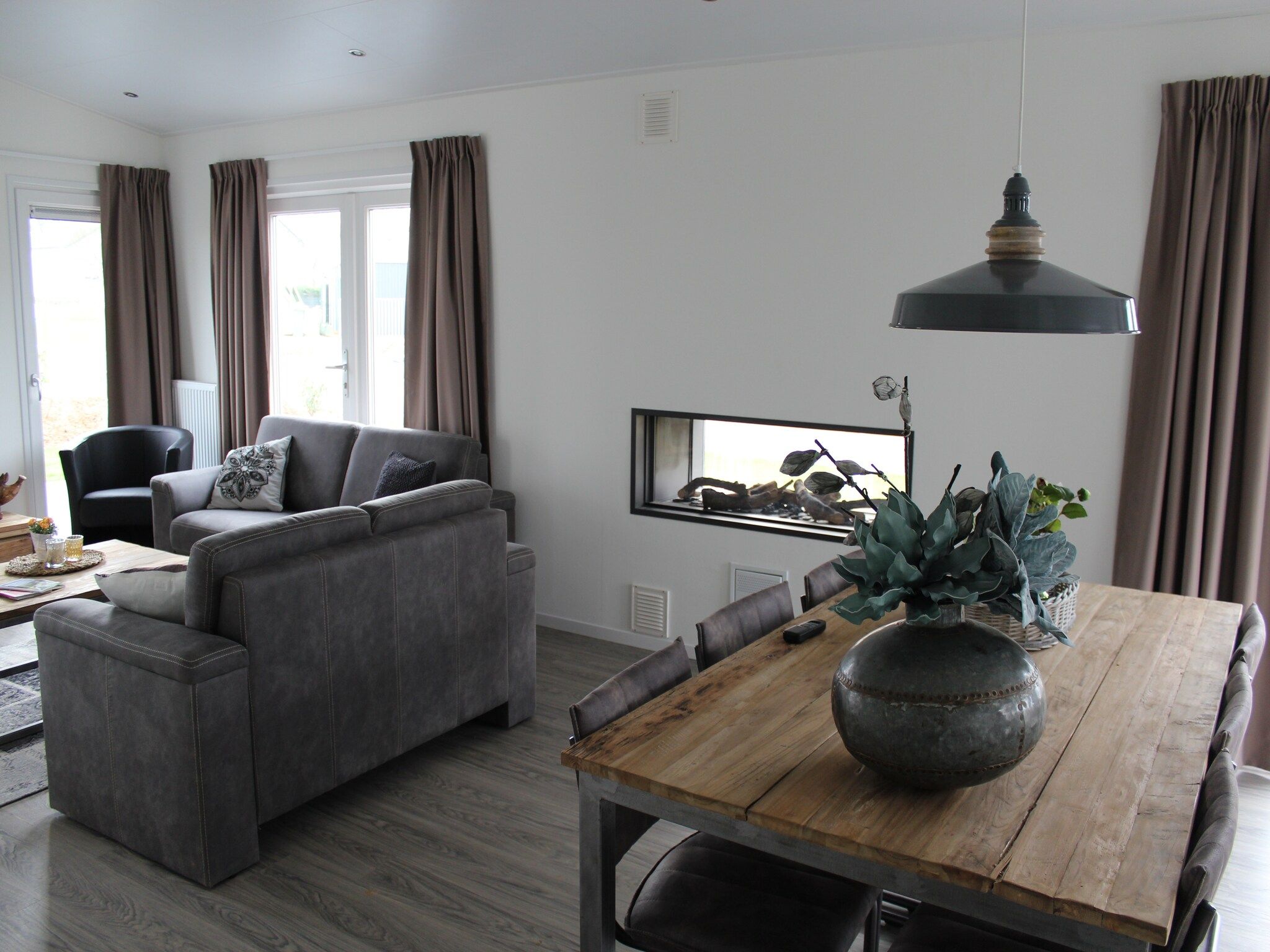 De woonkamer van Resort Mooi Bemelen 3 in Bemelen