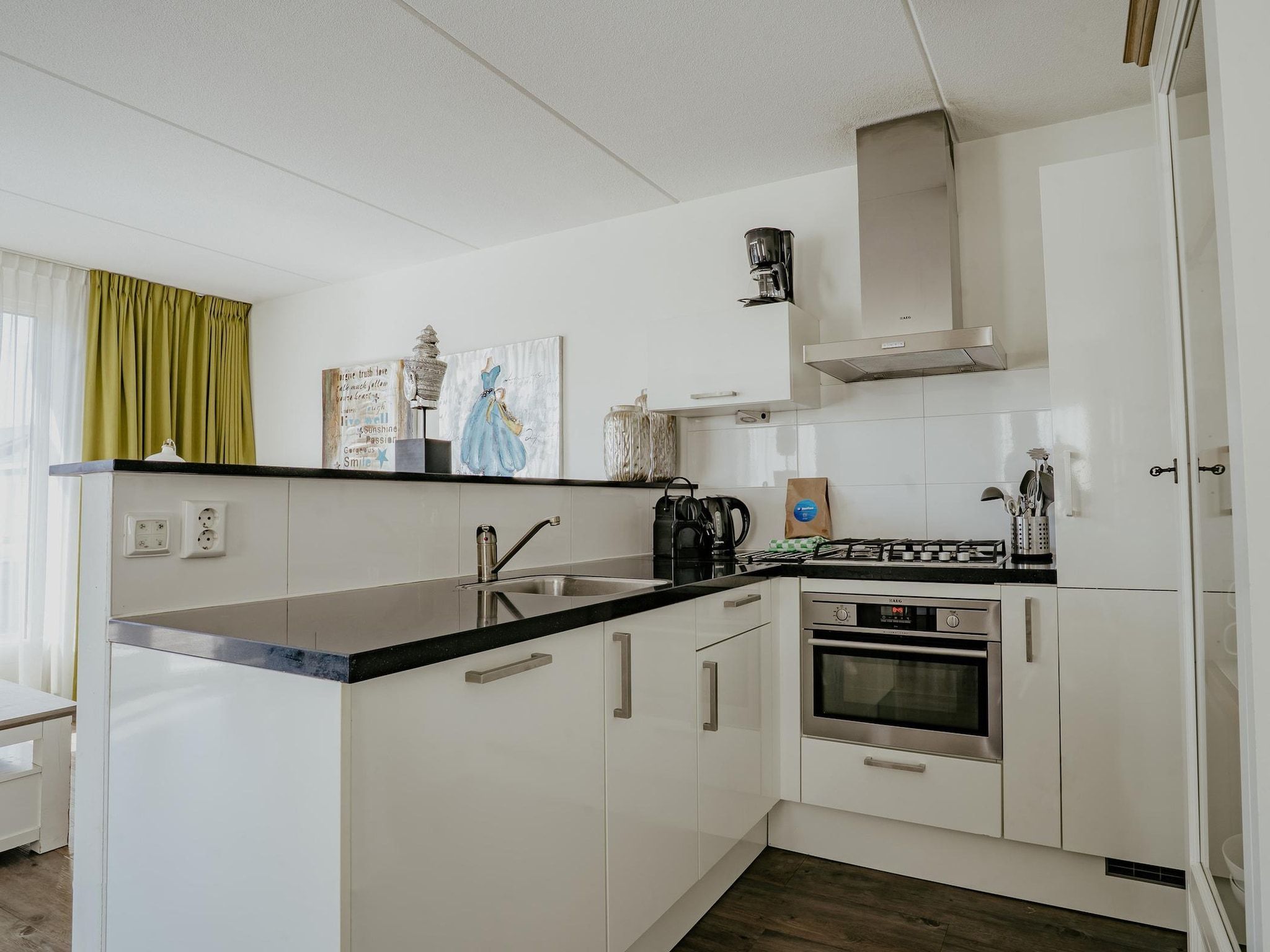 De keuken van Waterpark de Meerparel  1 in Uitgeest