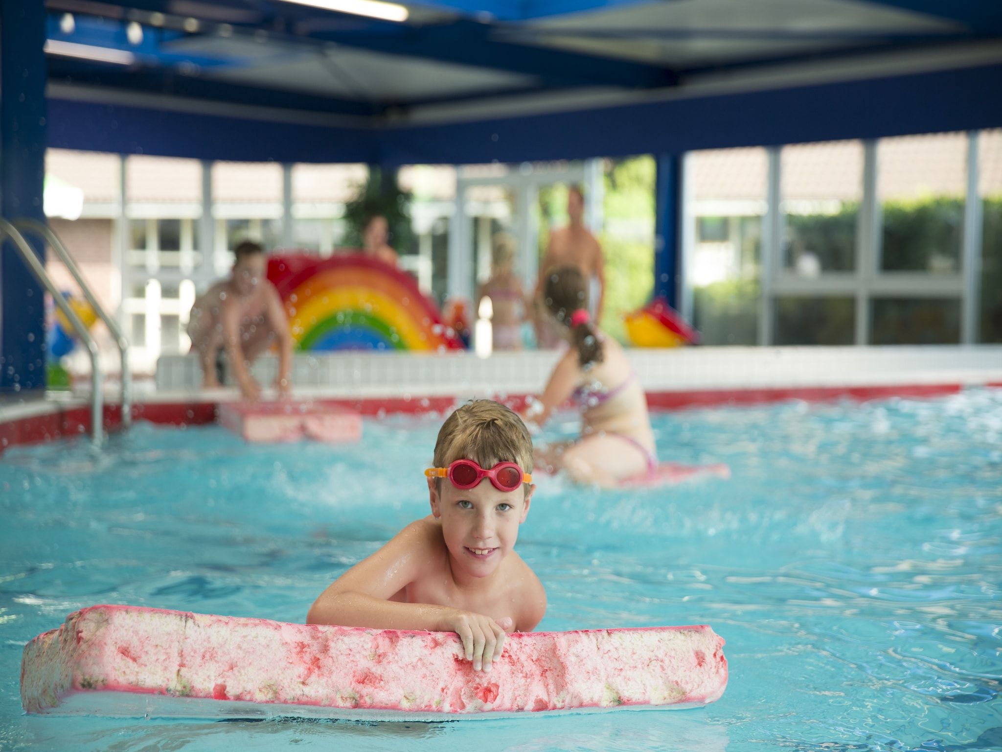 Parkfaciliteiten bij Vakantiepark Mölke 14 in Zuna