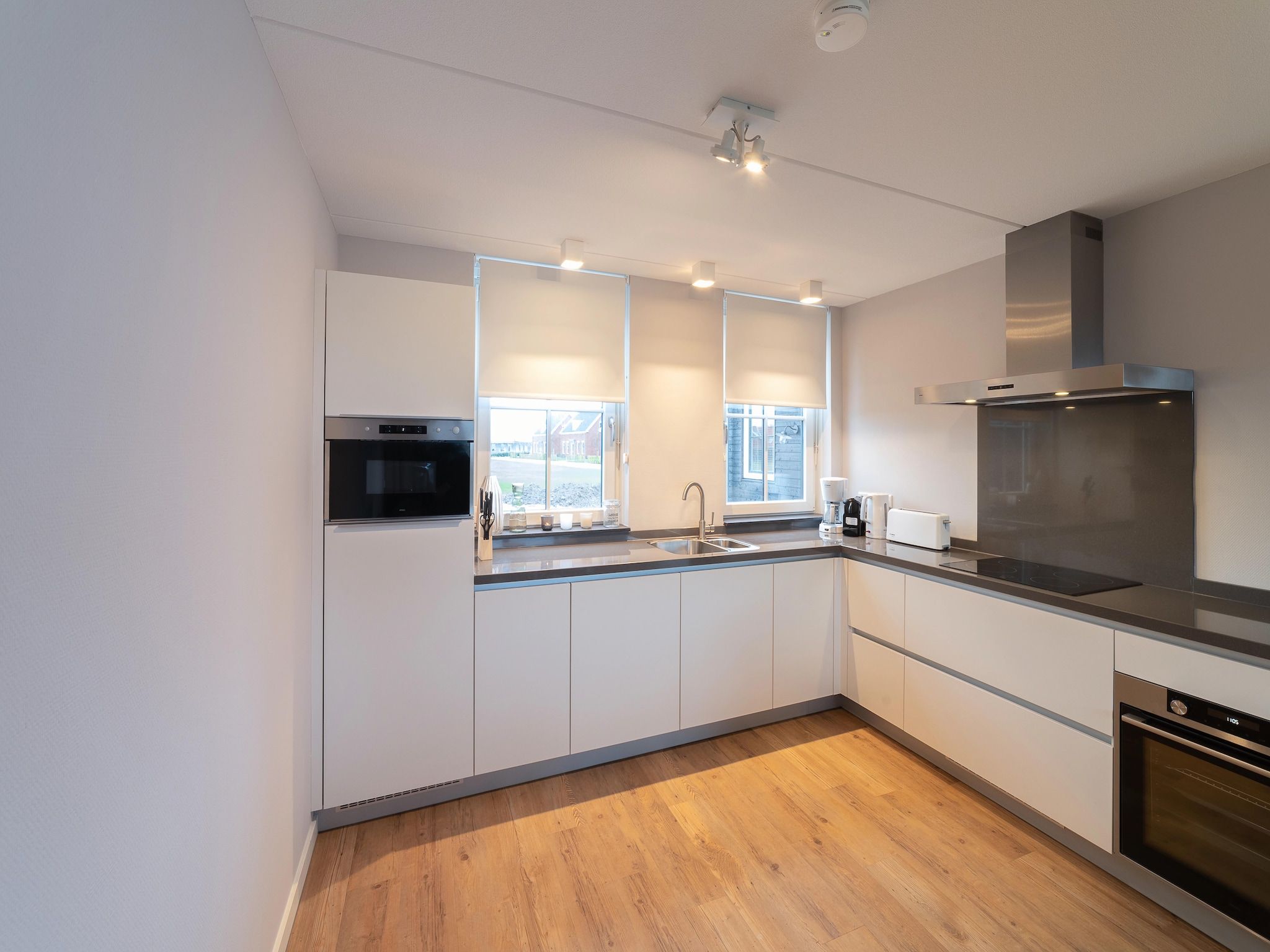 De keuken van Charming Beveland Vrijstaand in Colijnsplaat