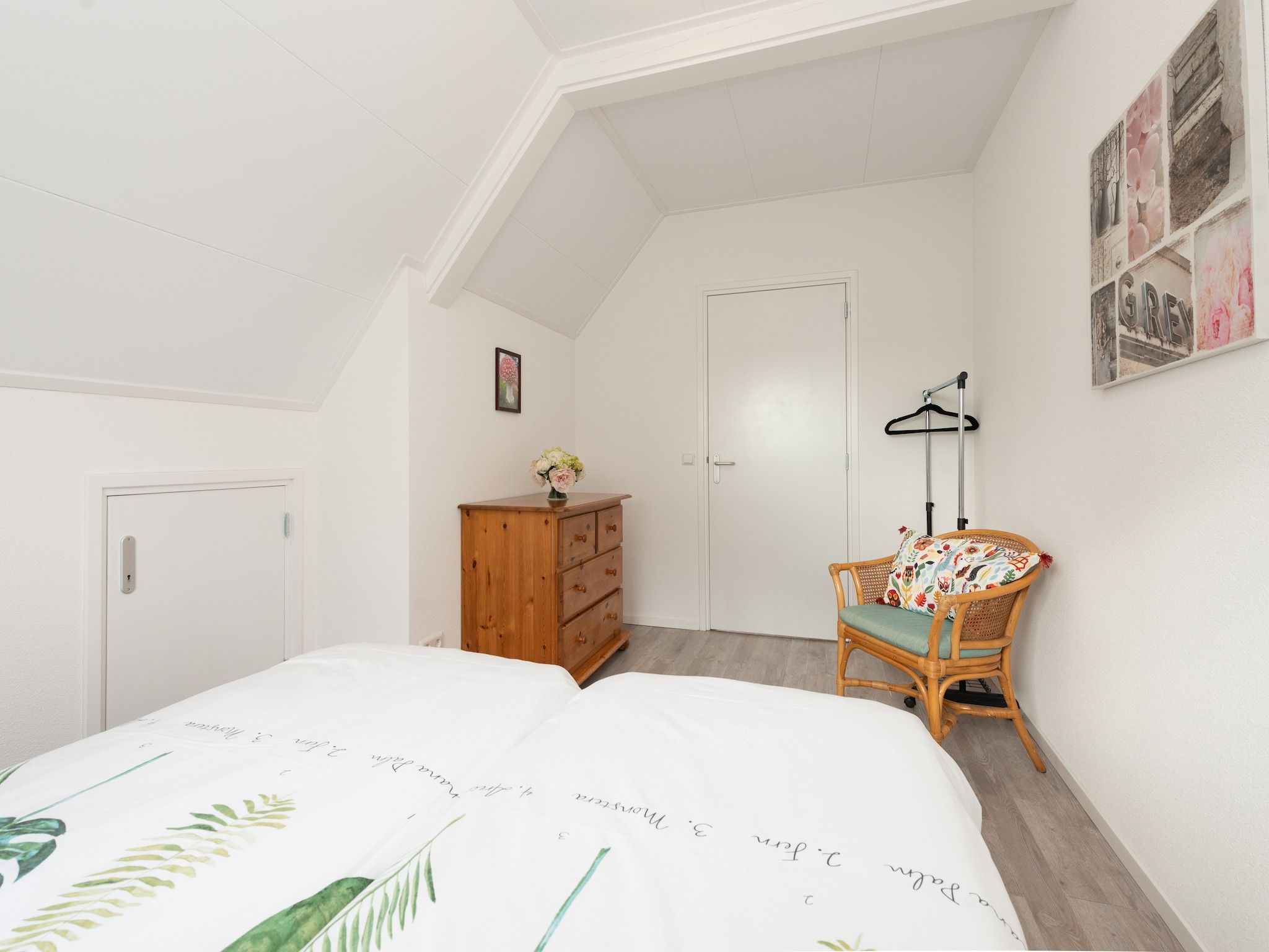 Een slaapkamer van De Beukelaar 4 pers in Schoorl