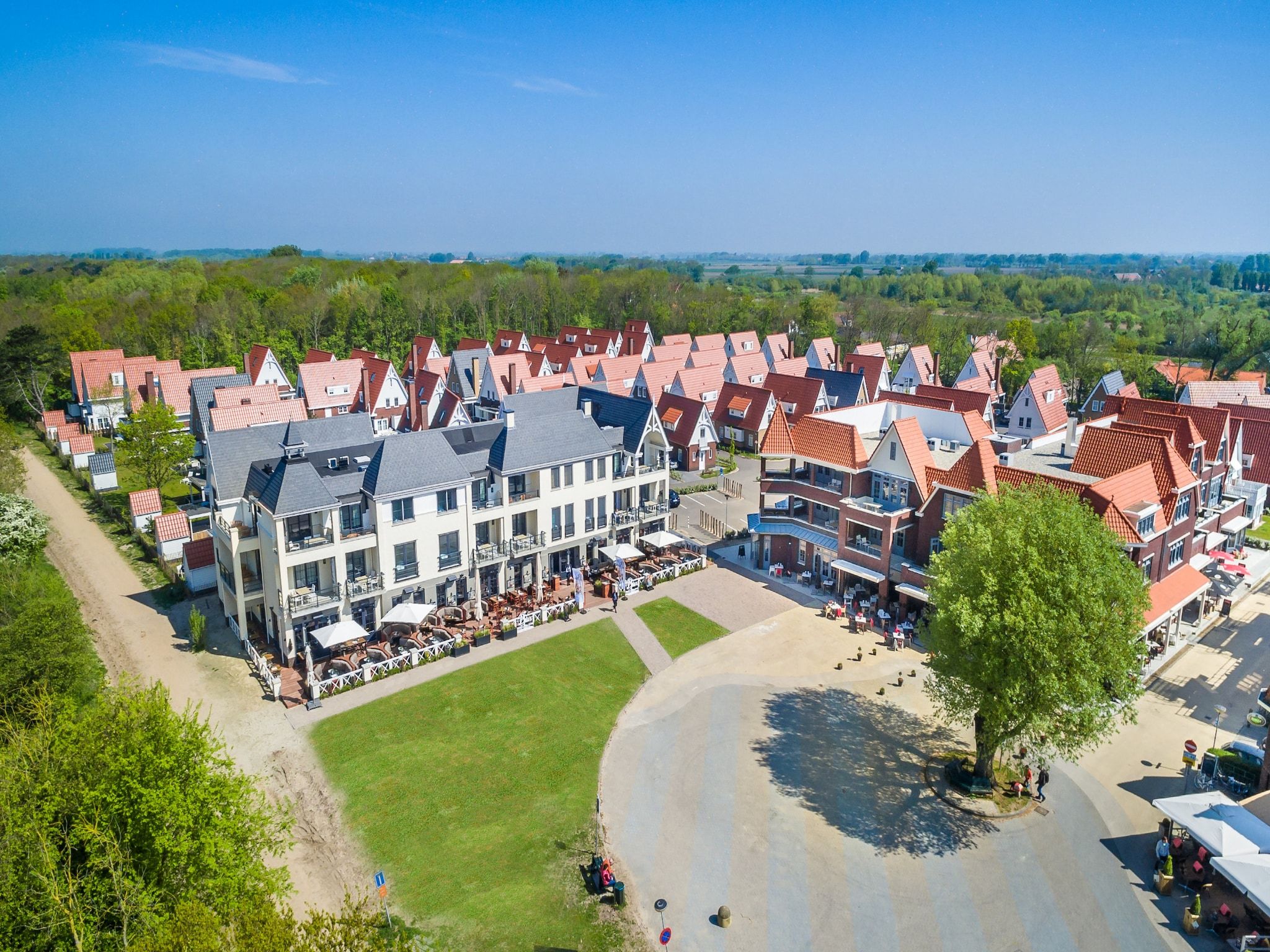 De buitenkant van Noordzee Résidence Dishoek 5 in Koudekerke