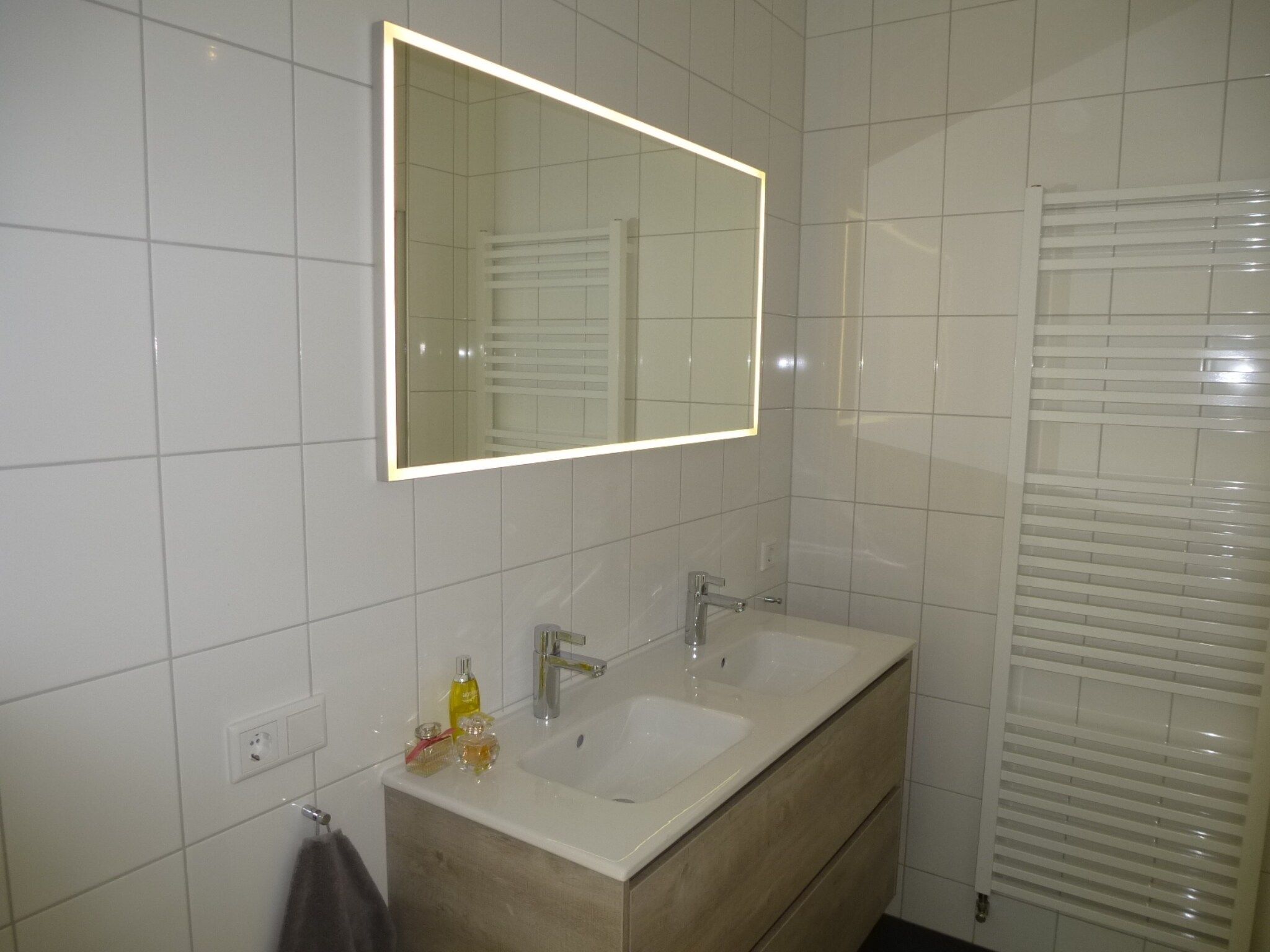 De badkamer van Veerse Muze 7f in Kamperland