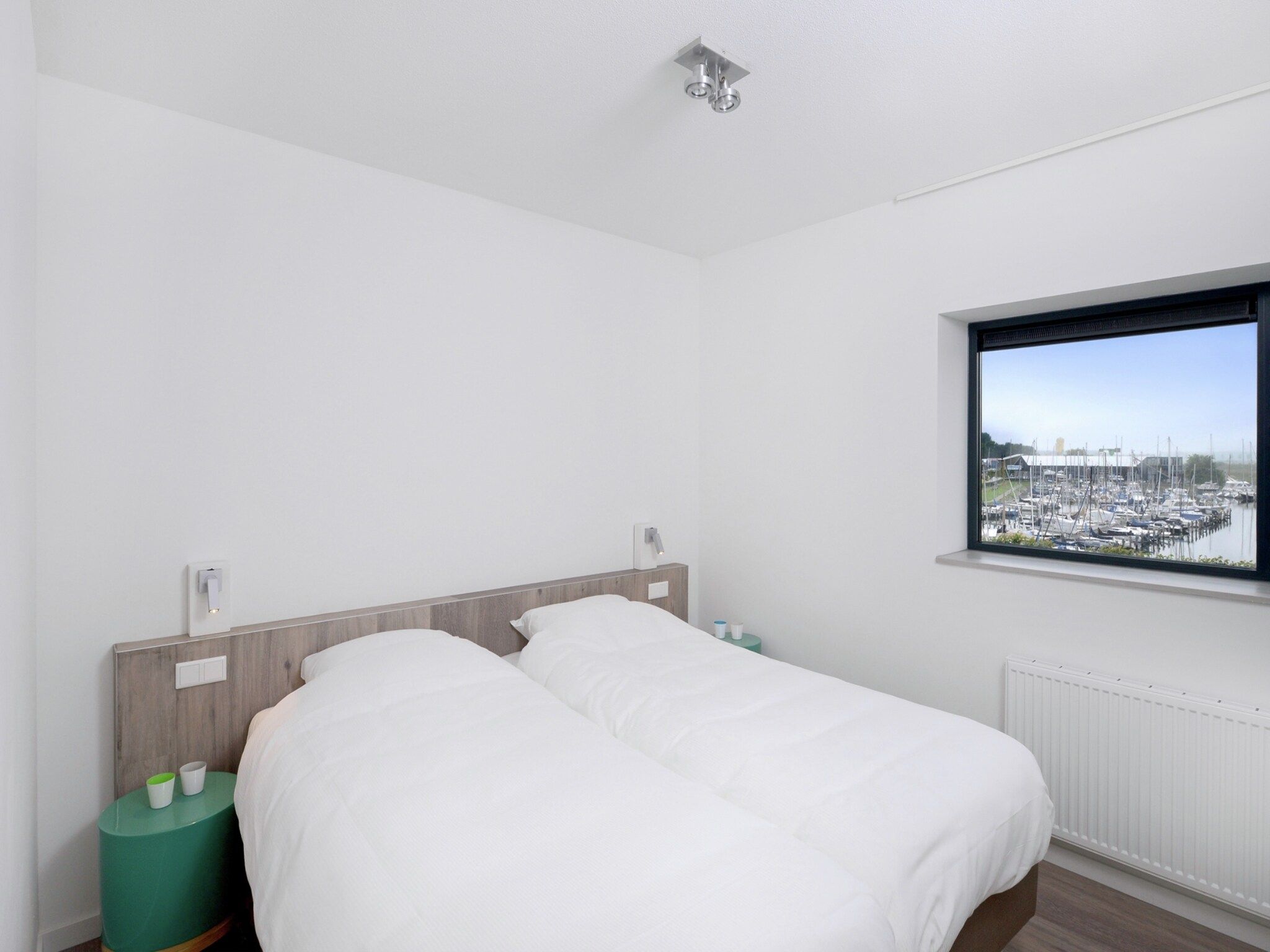 Een slaapkamer van Veerse Muze 7f in Kamperland