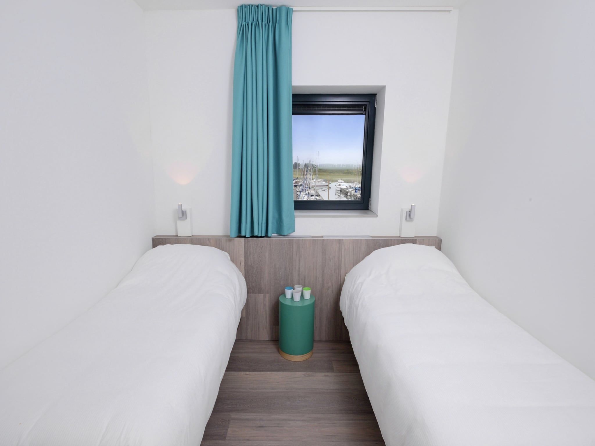 Een slaapkamer van Veerse Muze 7f in Kamperland