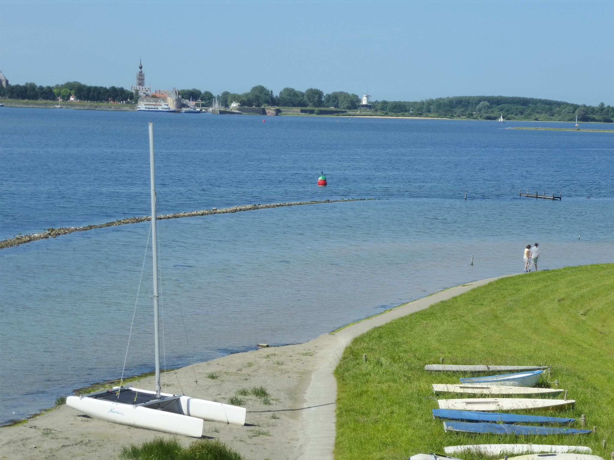 Het uitzicht vanaf Veerse Muze 7f in Kamperland