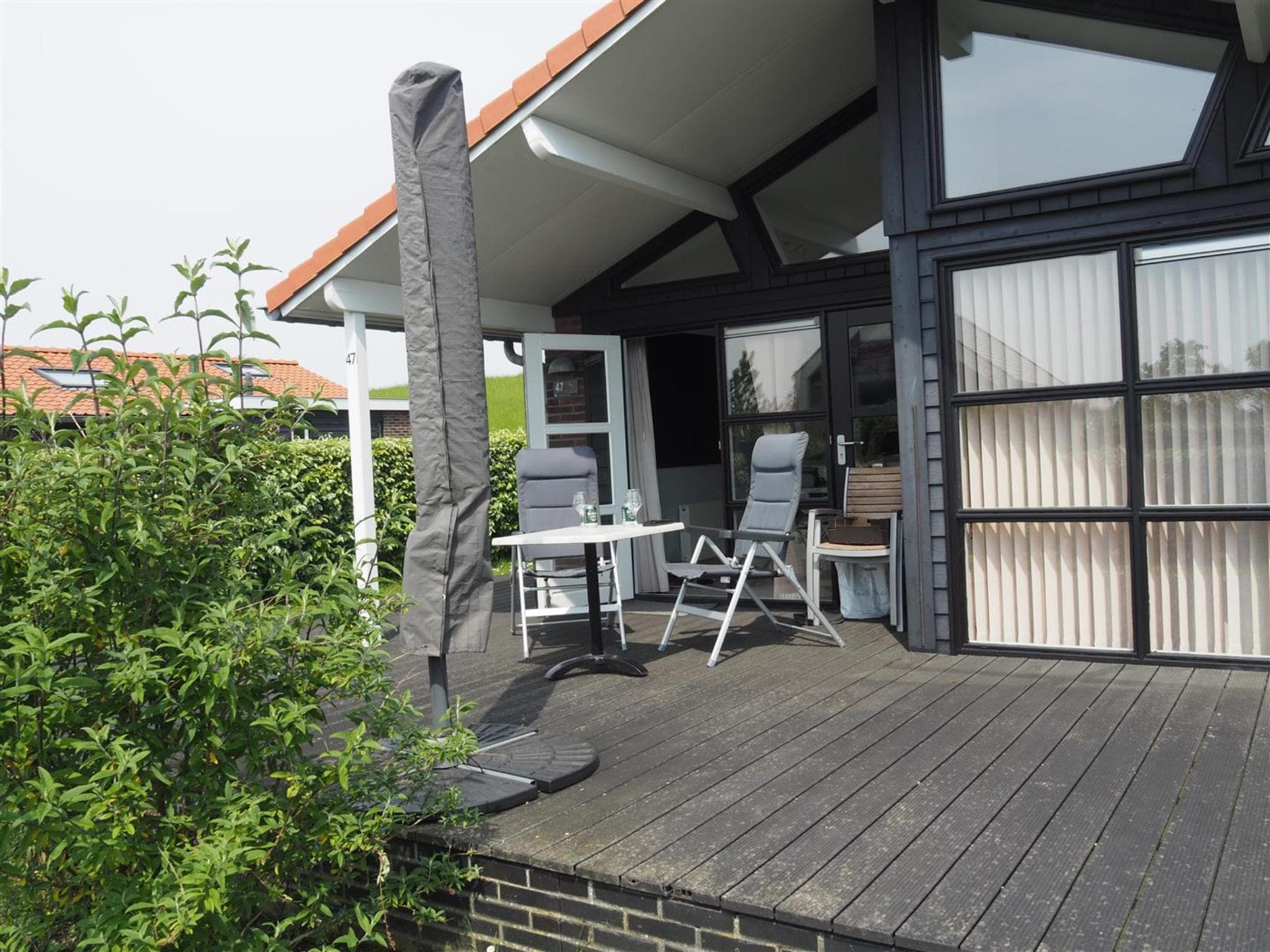 Het terras van Dichtbij de Oosterschelde in Kattendijke