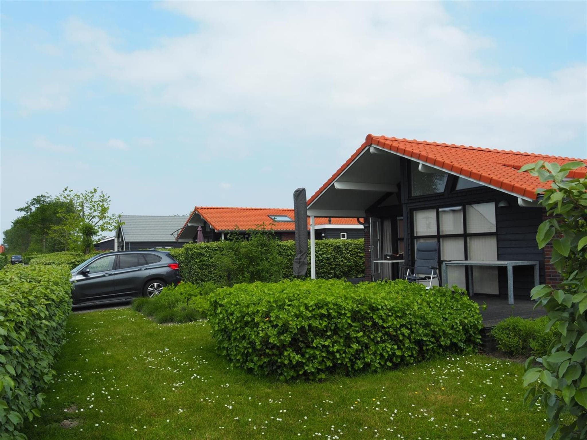 De tuin van Dichtbij de Oosterschelde in Kattendijke