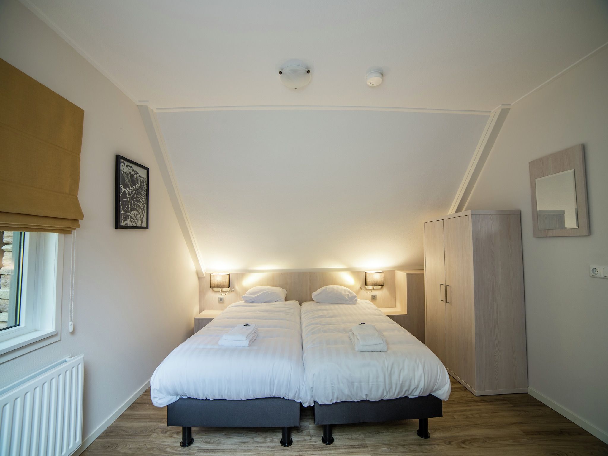 Een slaapkamer van Resort Maastricht 7 in Maastricht