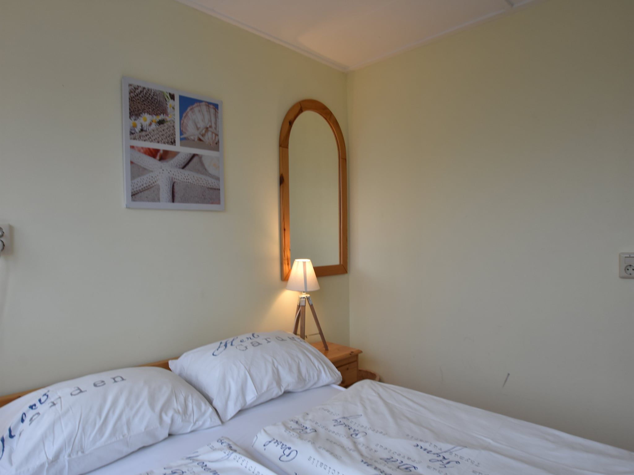 Een slaapkamer van Huize Glory Topaas in Bergen aan Zee