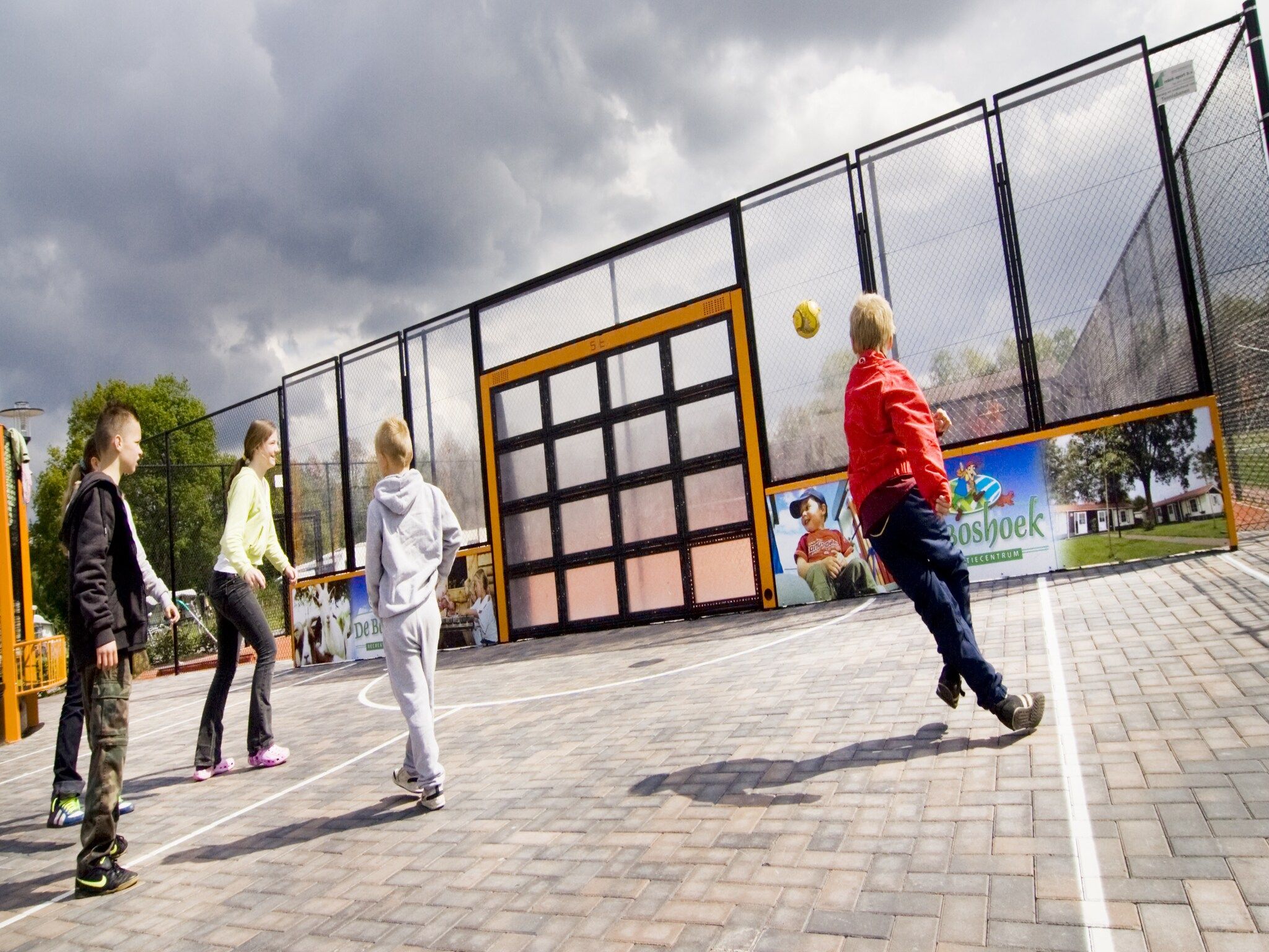 Parkfaciliteiten bij Recreatiepark de Boshoek 4 in Voorthuizen