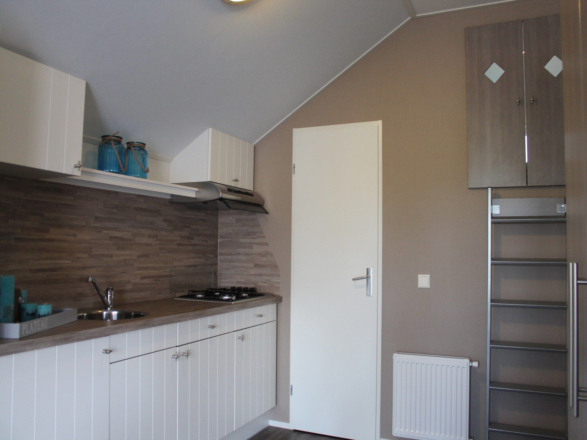 De keuken van Recreatiepark de Boshoek 7 in Voorthuizen