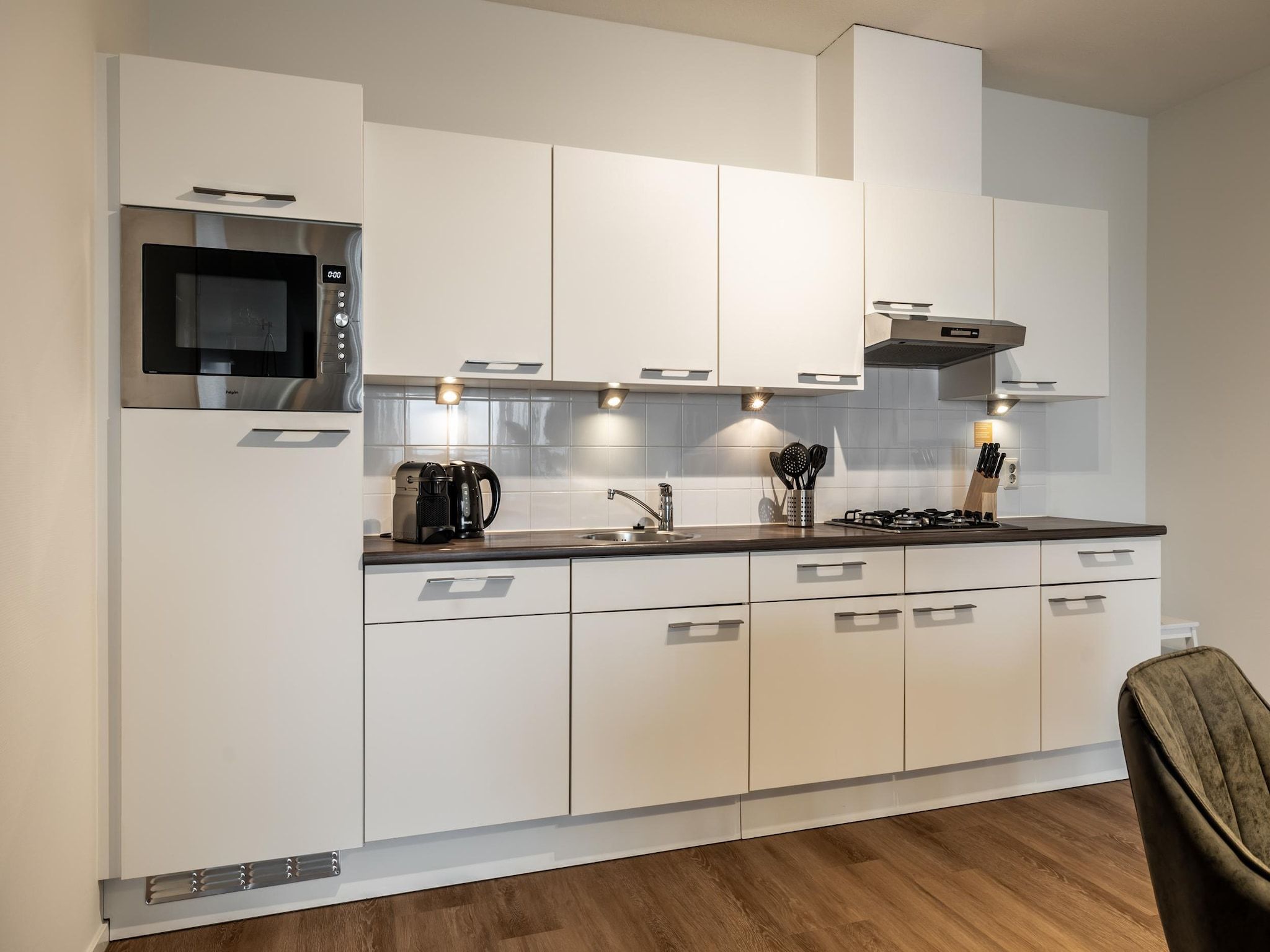 De keuken van Scheveningen Harbour 50B in Scheveningen