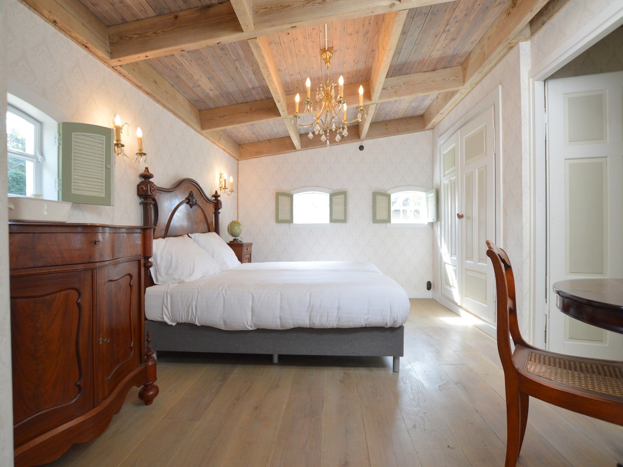 Een slaapkamer van Guesthouse The Old Cottage in Volkel