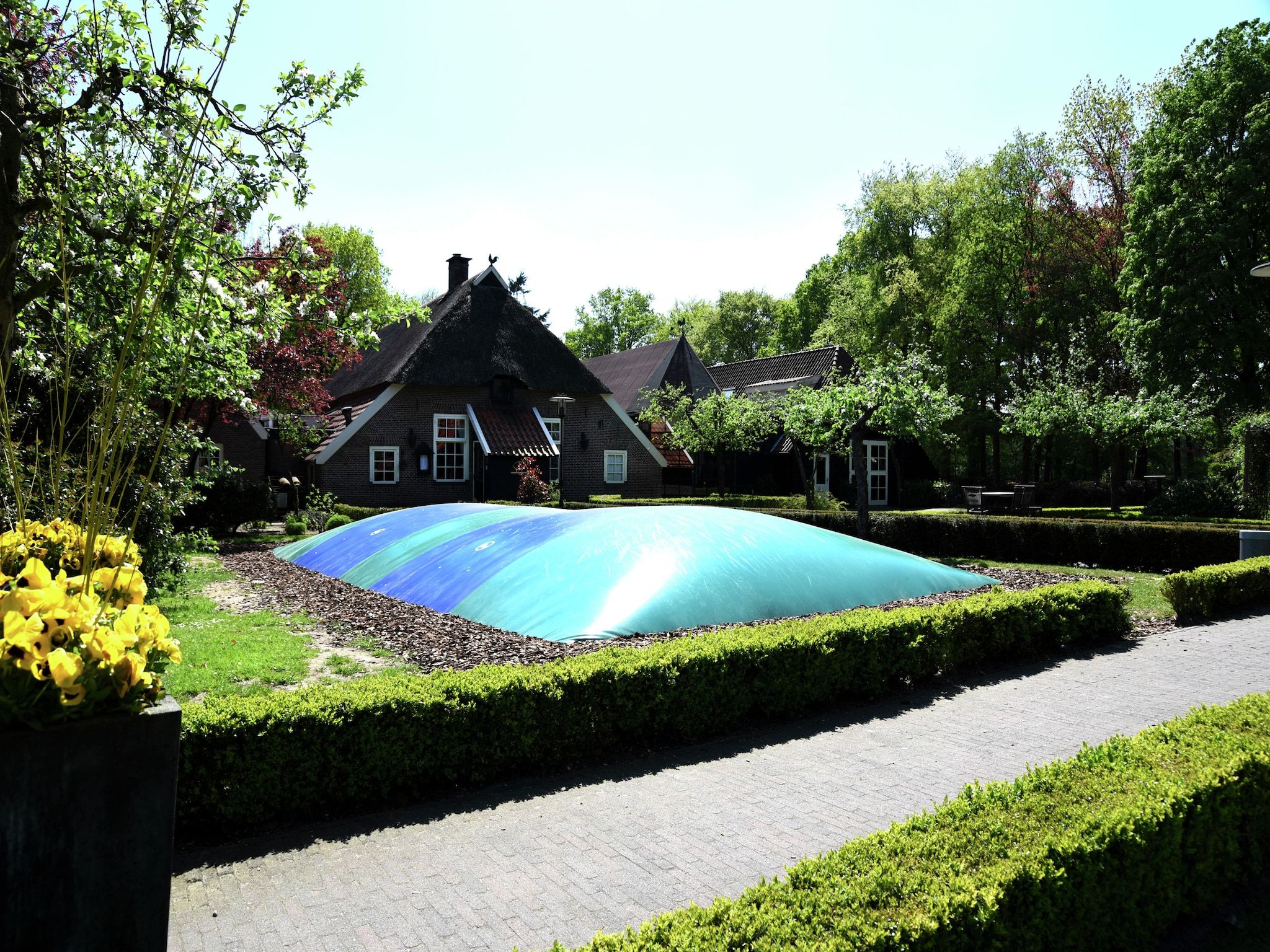 Parkfaciliteiten bij Buitenplaats Gerner 6 in Dalfsen