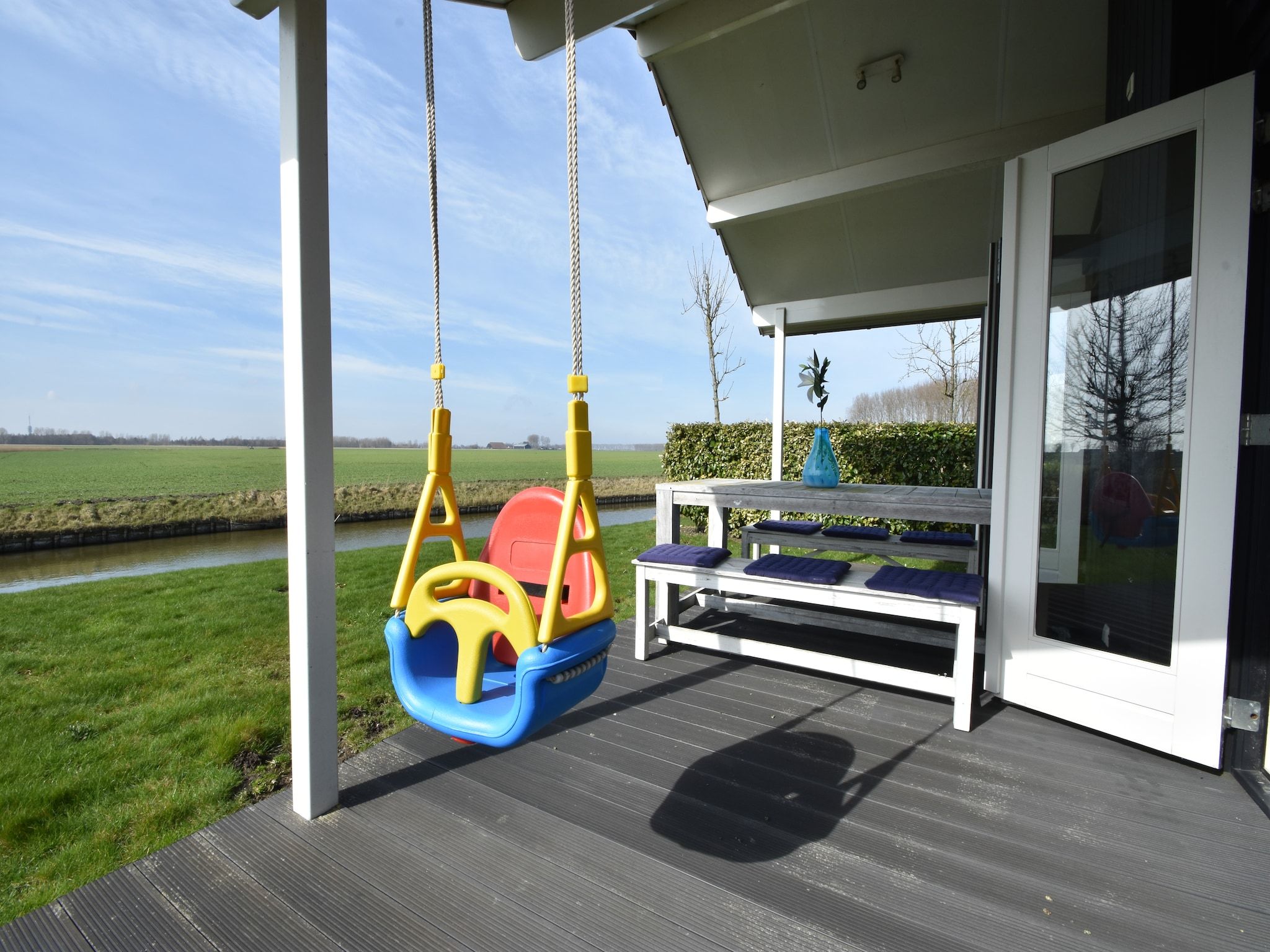 Het terras van Weidse Blik in Kattendijke