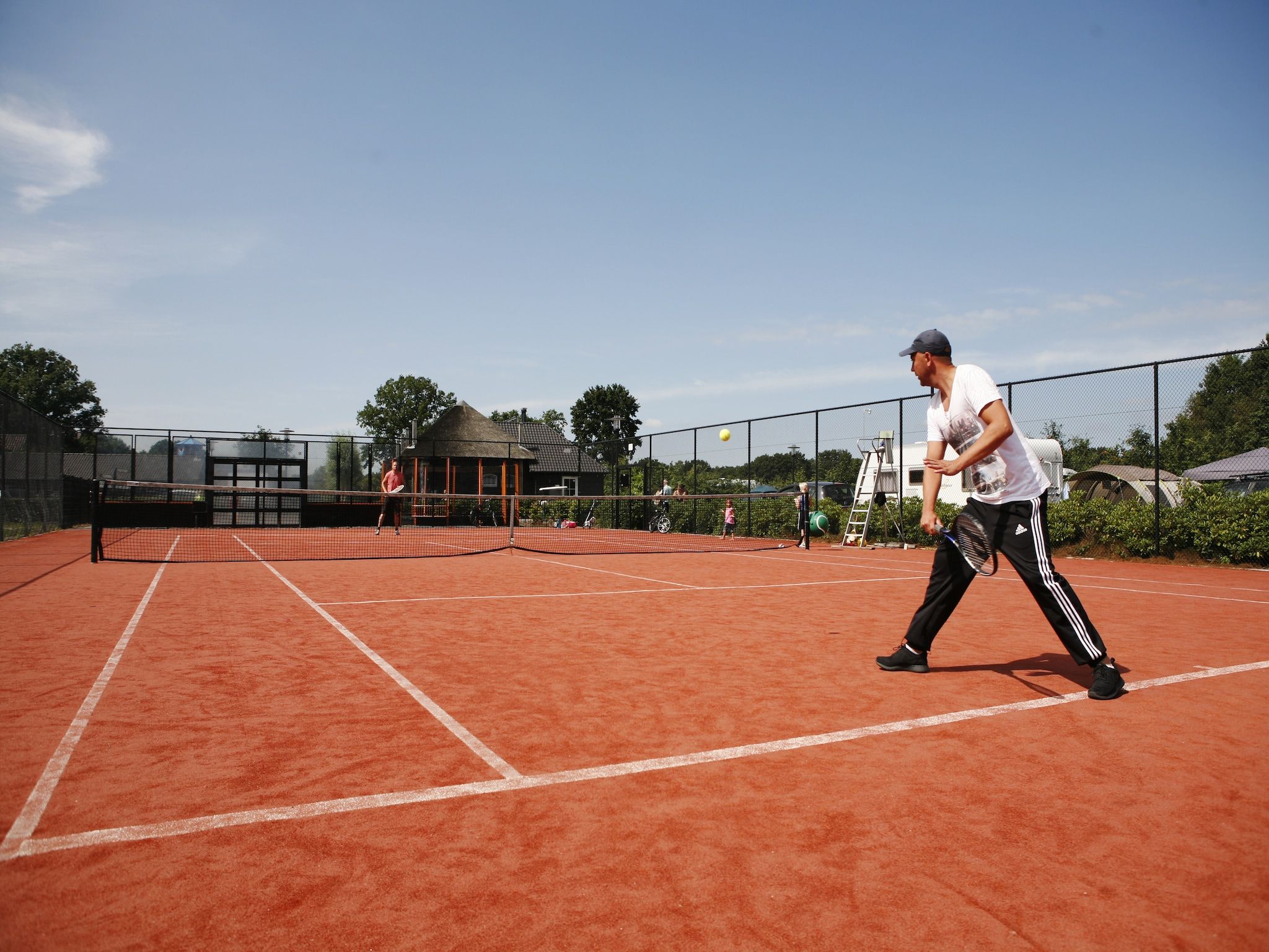 Parkfaciliteiten bij Recreatiepark de Boshoek 19 in Voorthuizen