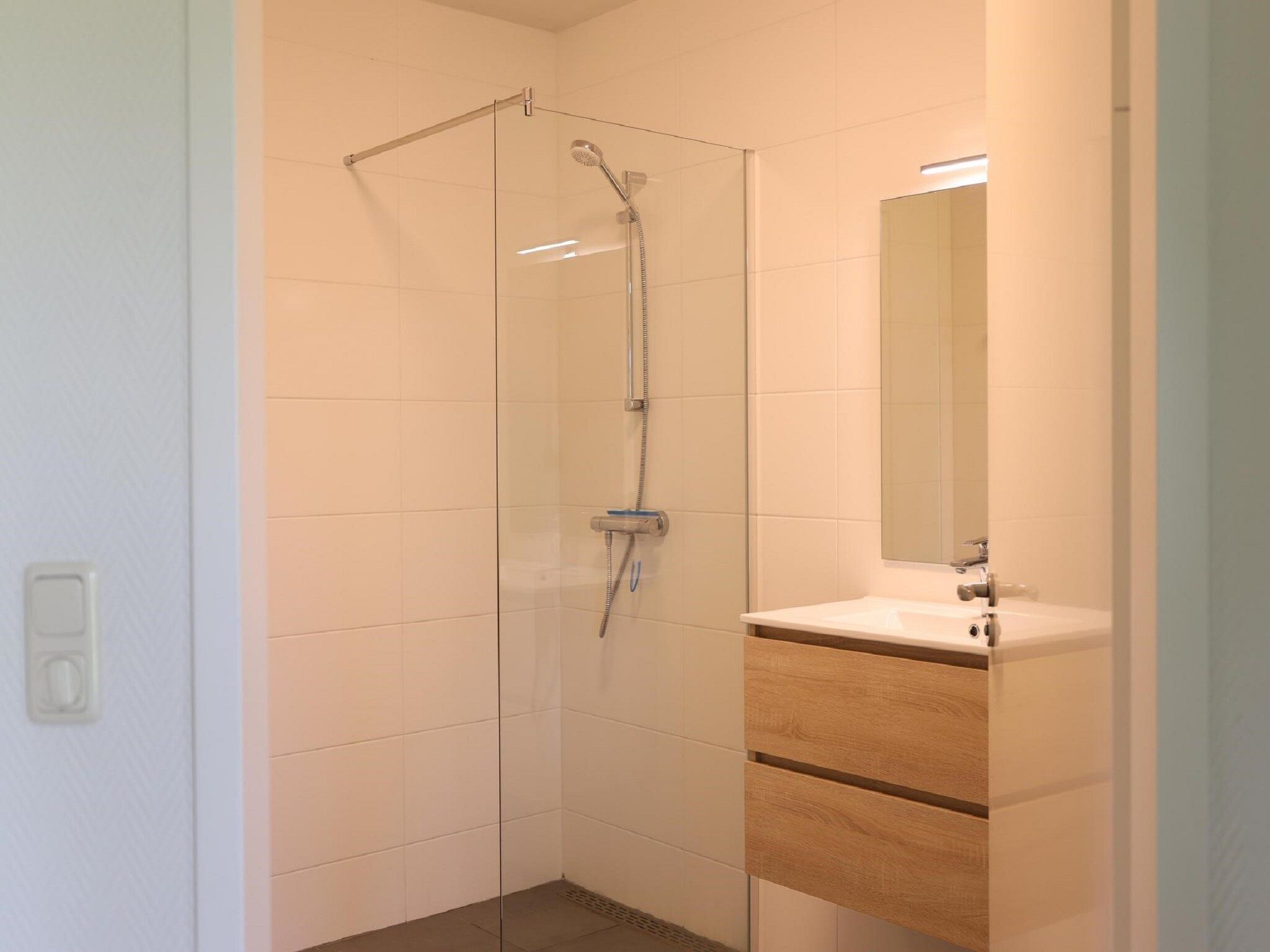 De badkamer van Recreatiepark de Boshoek 14 in Voorthuizen