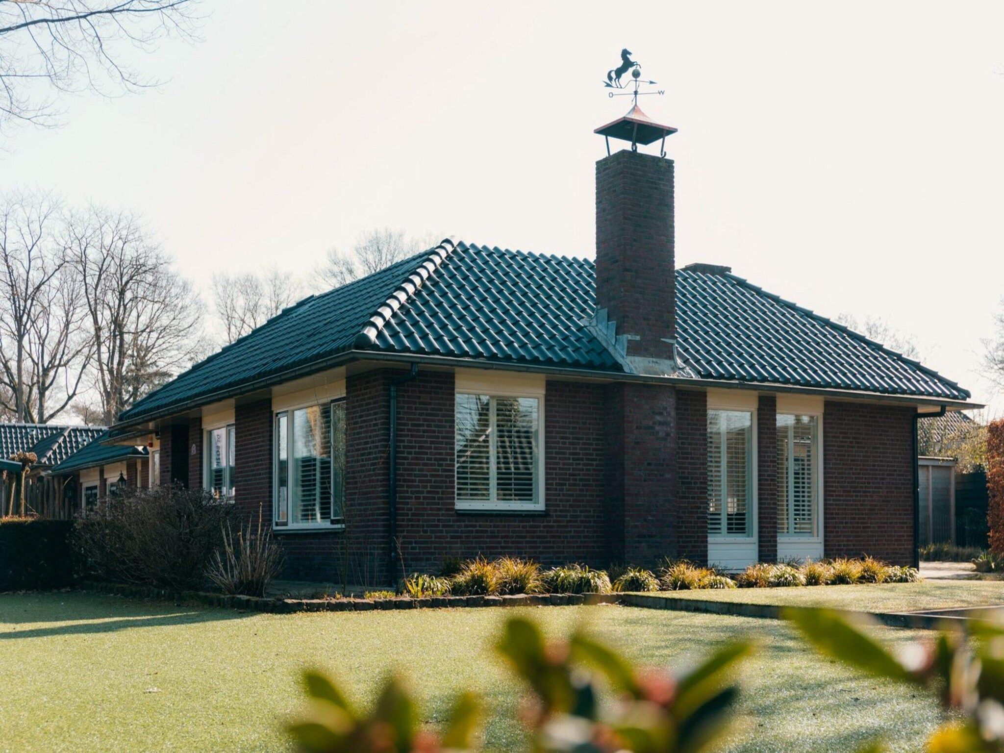 De buitenkant van Recreatiepark de Boshoek 16 in Voorthuizen