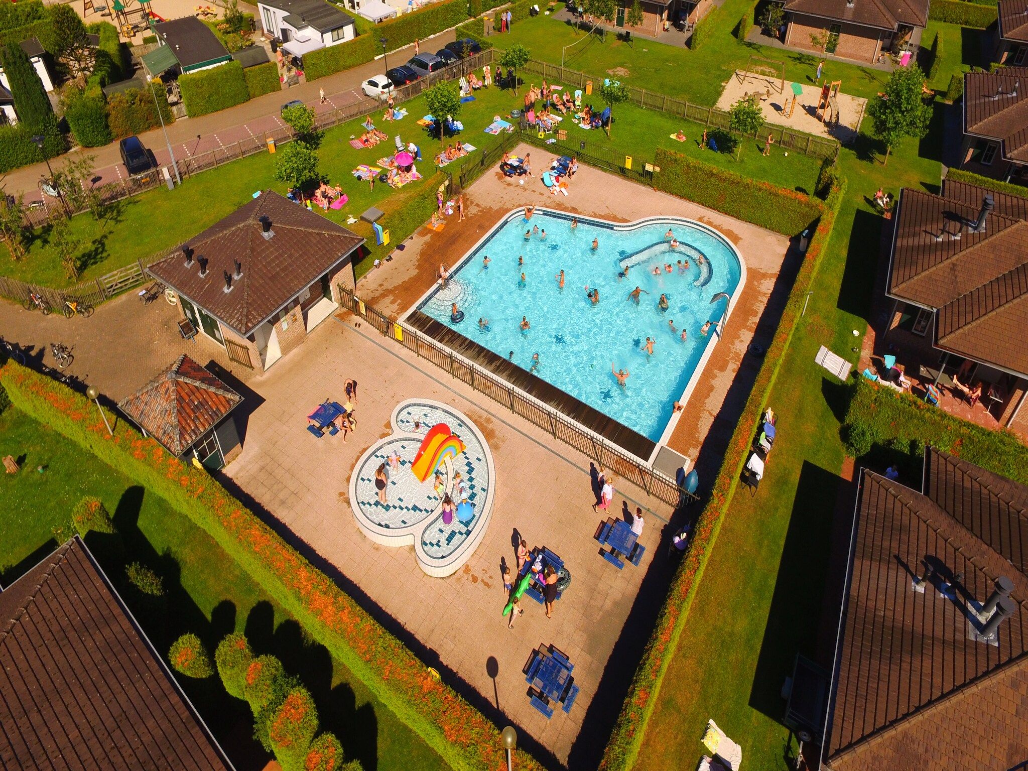 Parkfaciliteiten bij Recreatiepark de Boshoek 18 in Voorthuizen