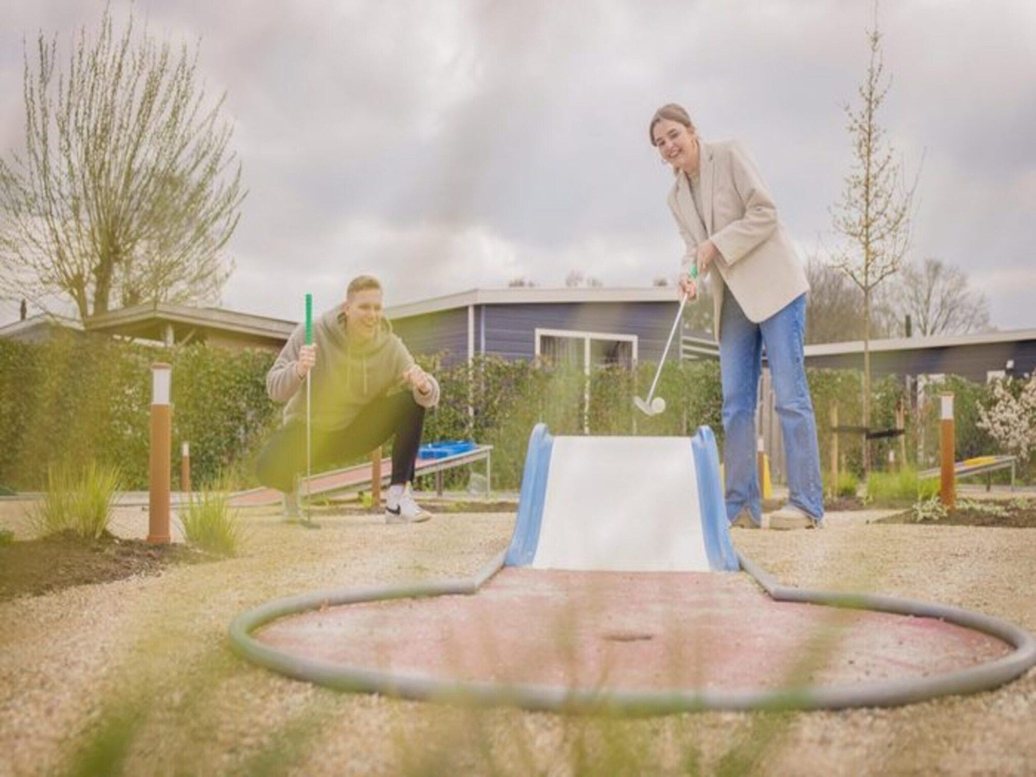 Parkfaciliteiten bij Recreatiepark de Boshoek 18 in Voorthuizen