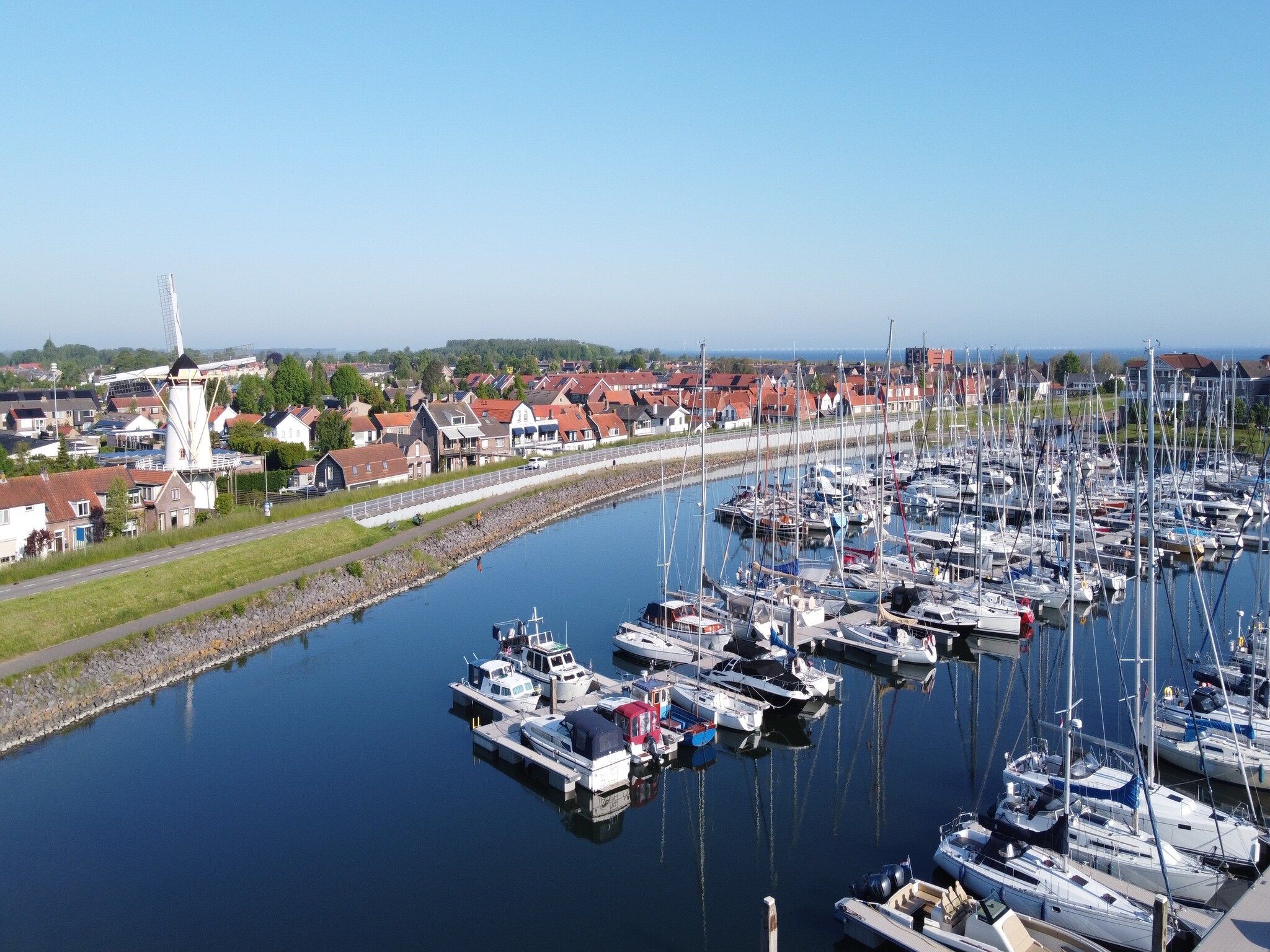 De omgeving van Water Resort Oosterschelde 70 in Wemeldinge