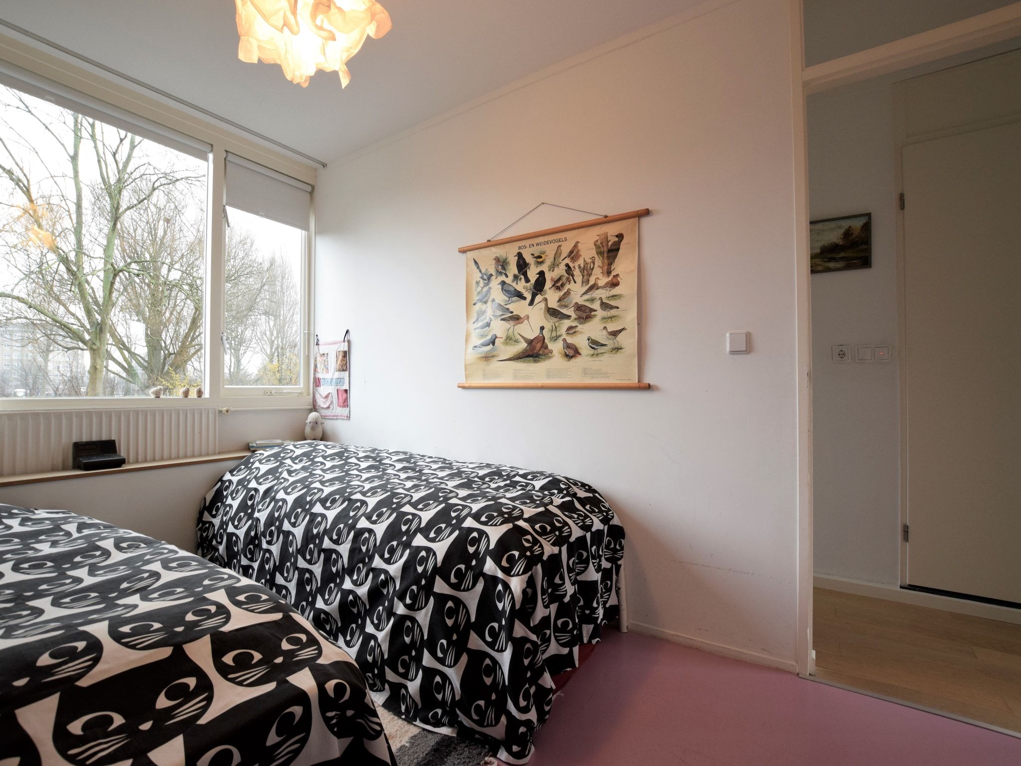 Een slaapkamer van Elzendreef in Voorburg