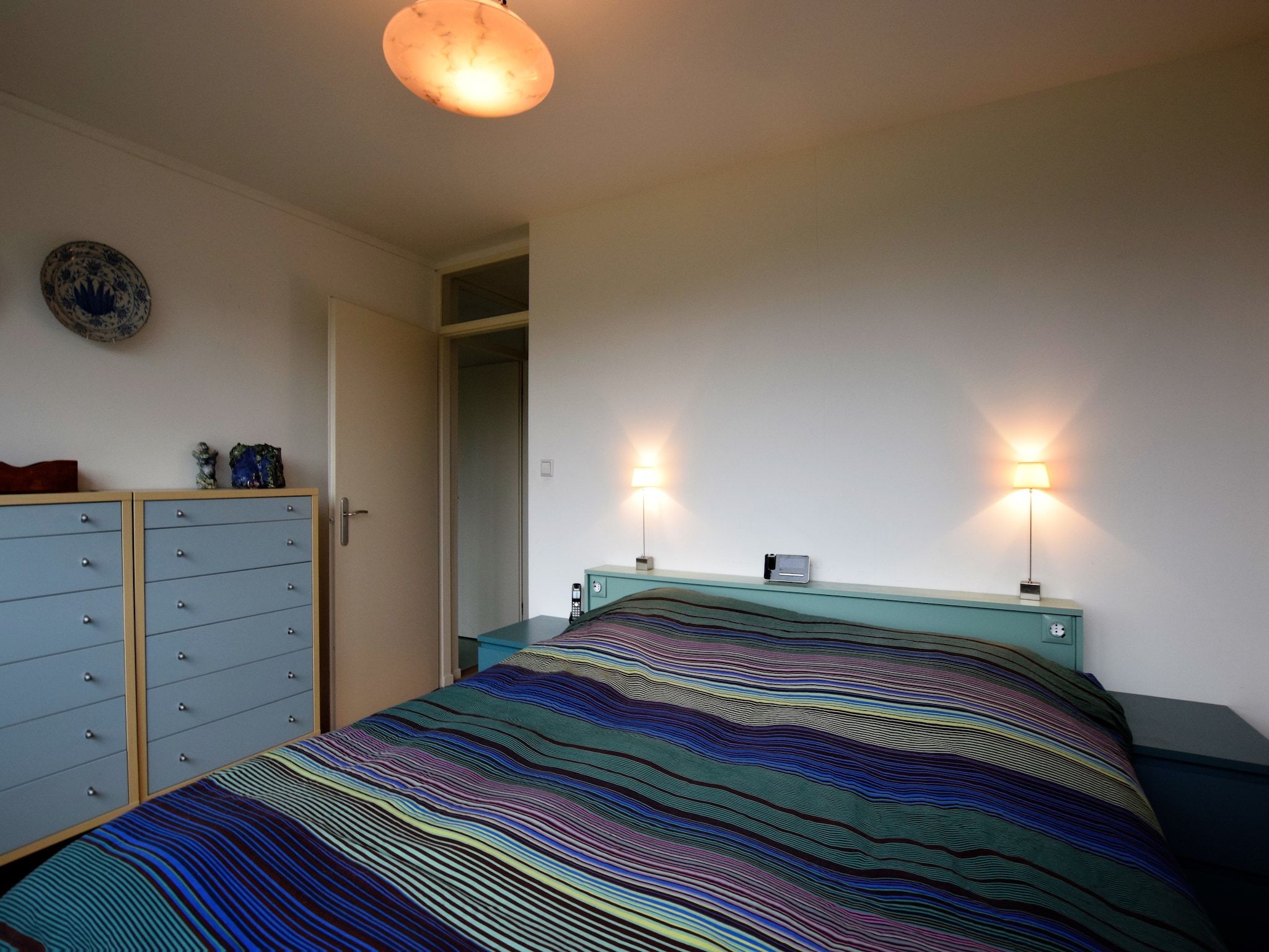 Een slaapkamer van Elzendreef in Voorburg