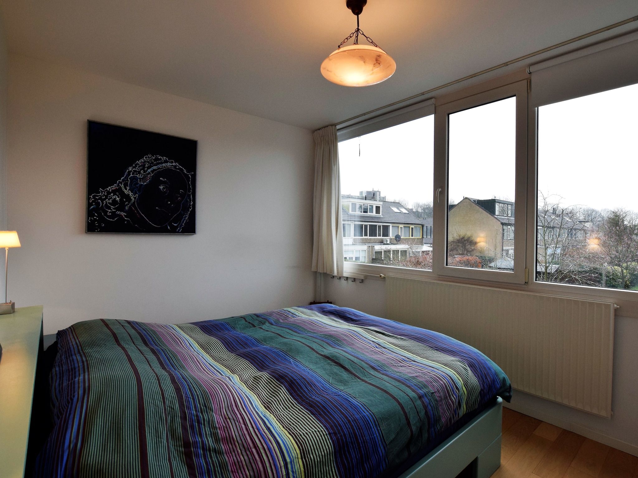 Een slaapkamer van Elzendreef in Voorburg