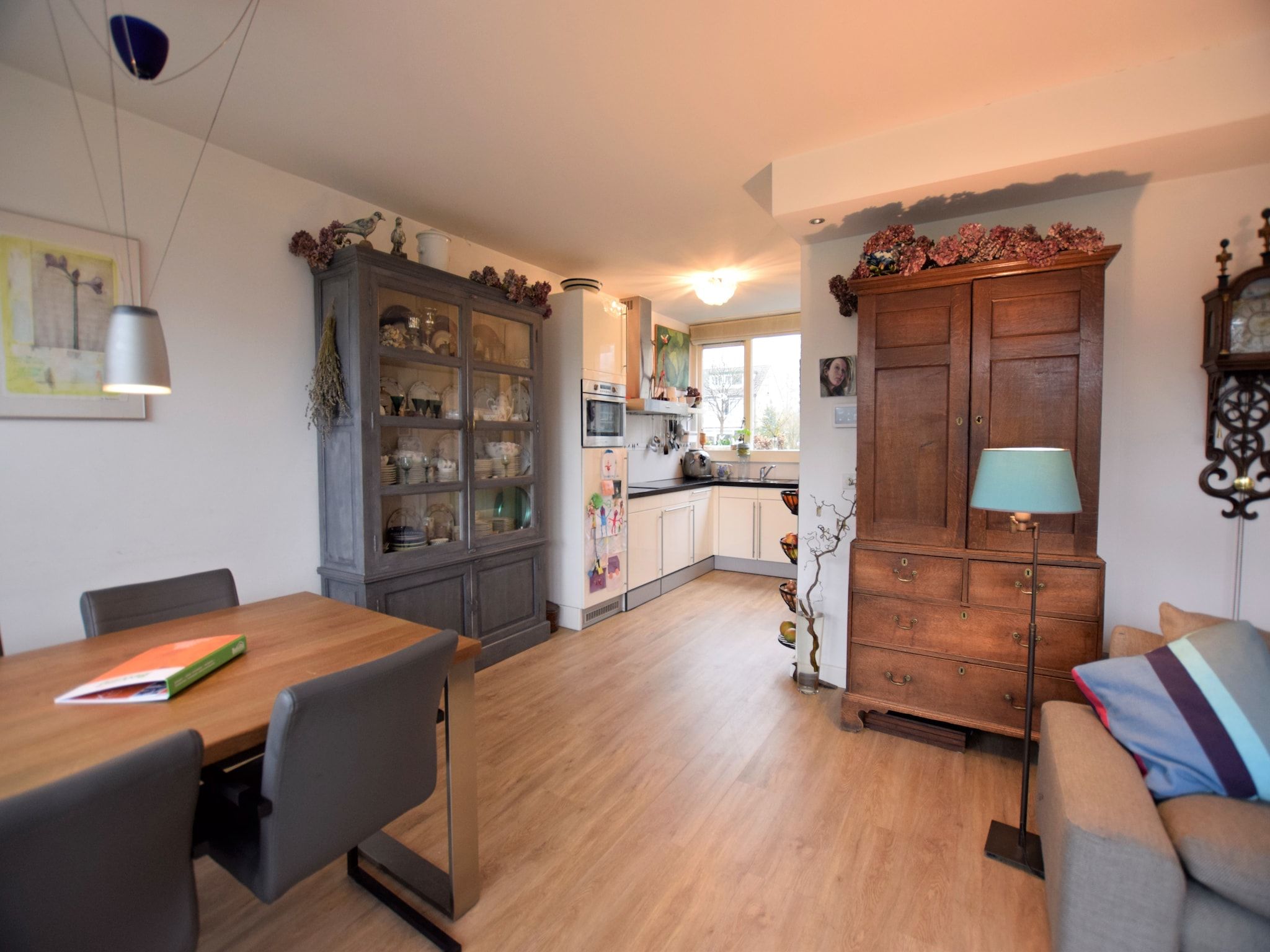 De eetkamer van Elzendreef in Voorburg